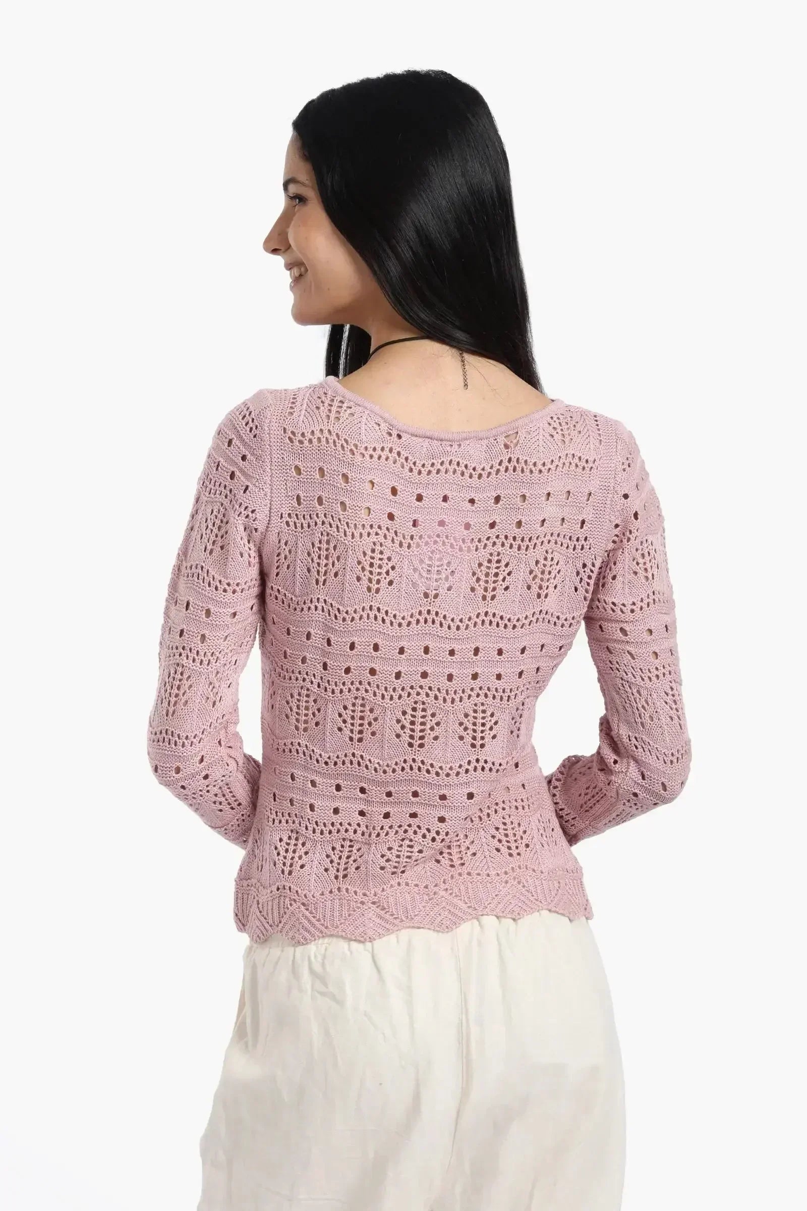 Carina - Knitted Long Sleeves Top 4