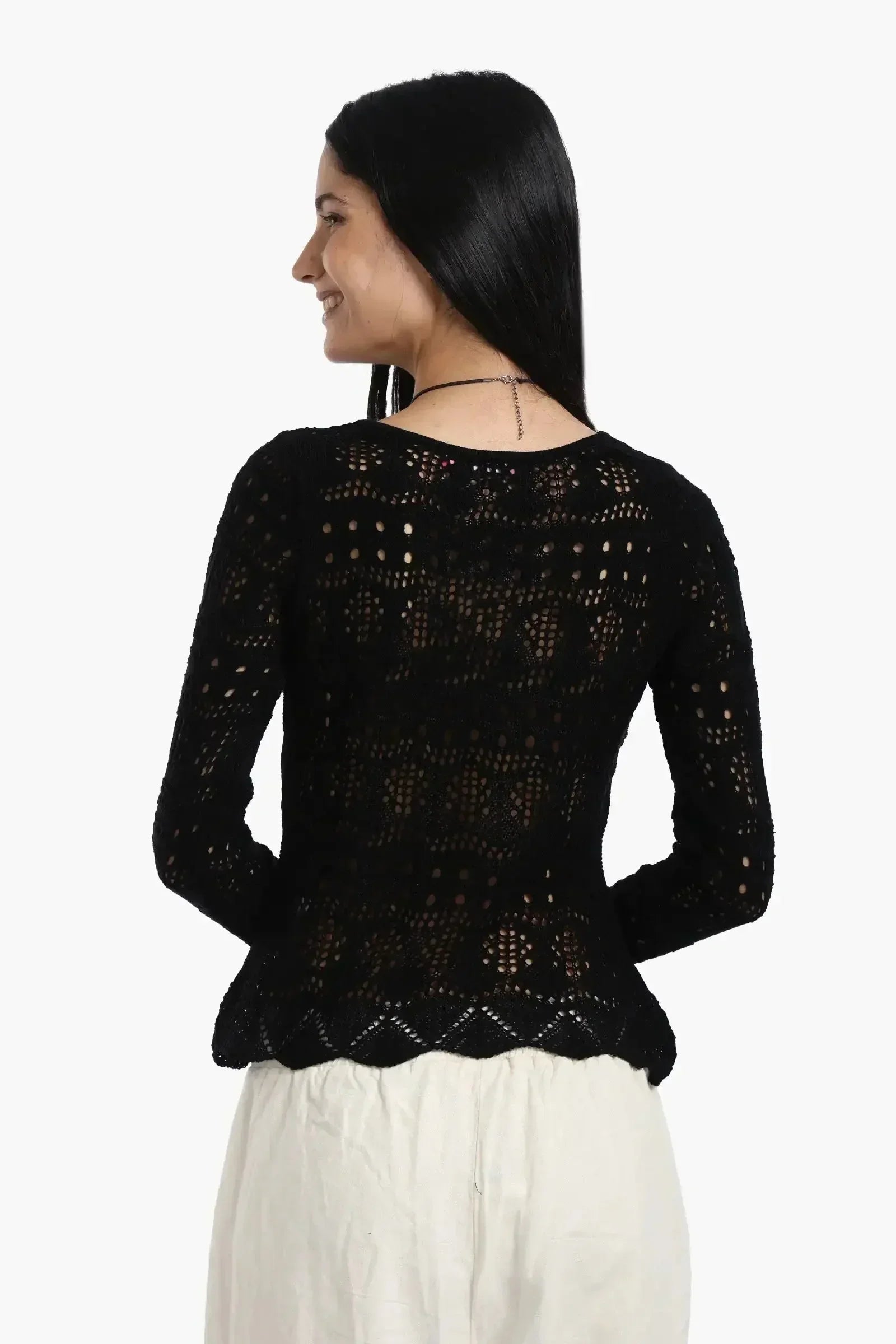 Carina - Knitted Long Sleeves Top 7