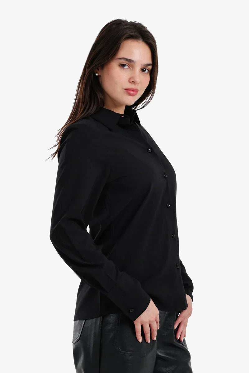 Carina - Turned-Down Collar Shirt 2