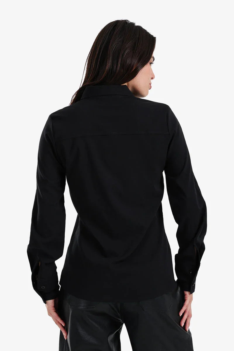 Carina - Turned-Down Collar Shirt 4