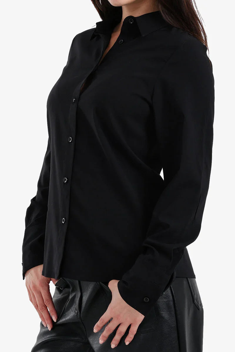Carina - Turned-Down Collar Shirt 5