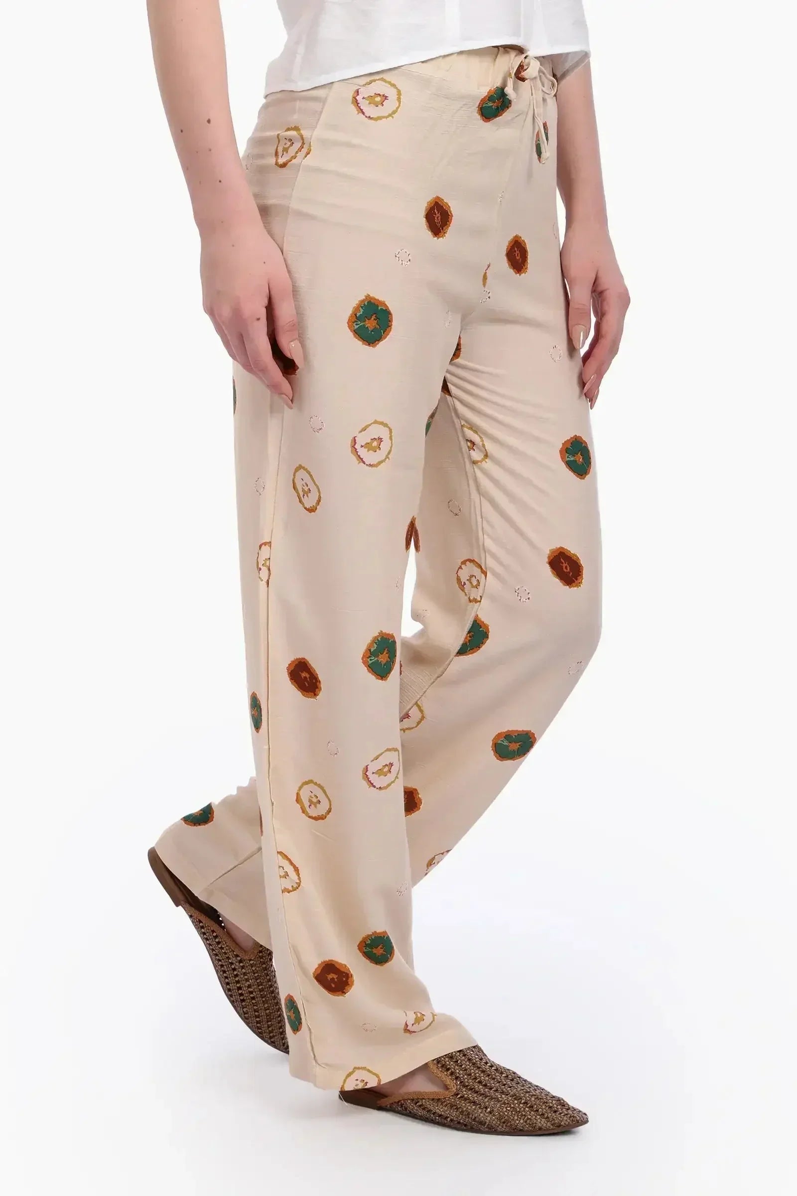 Carina - High Rise Printed Pants 2