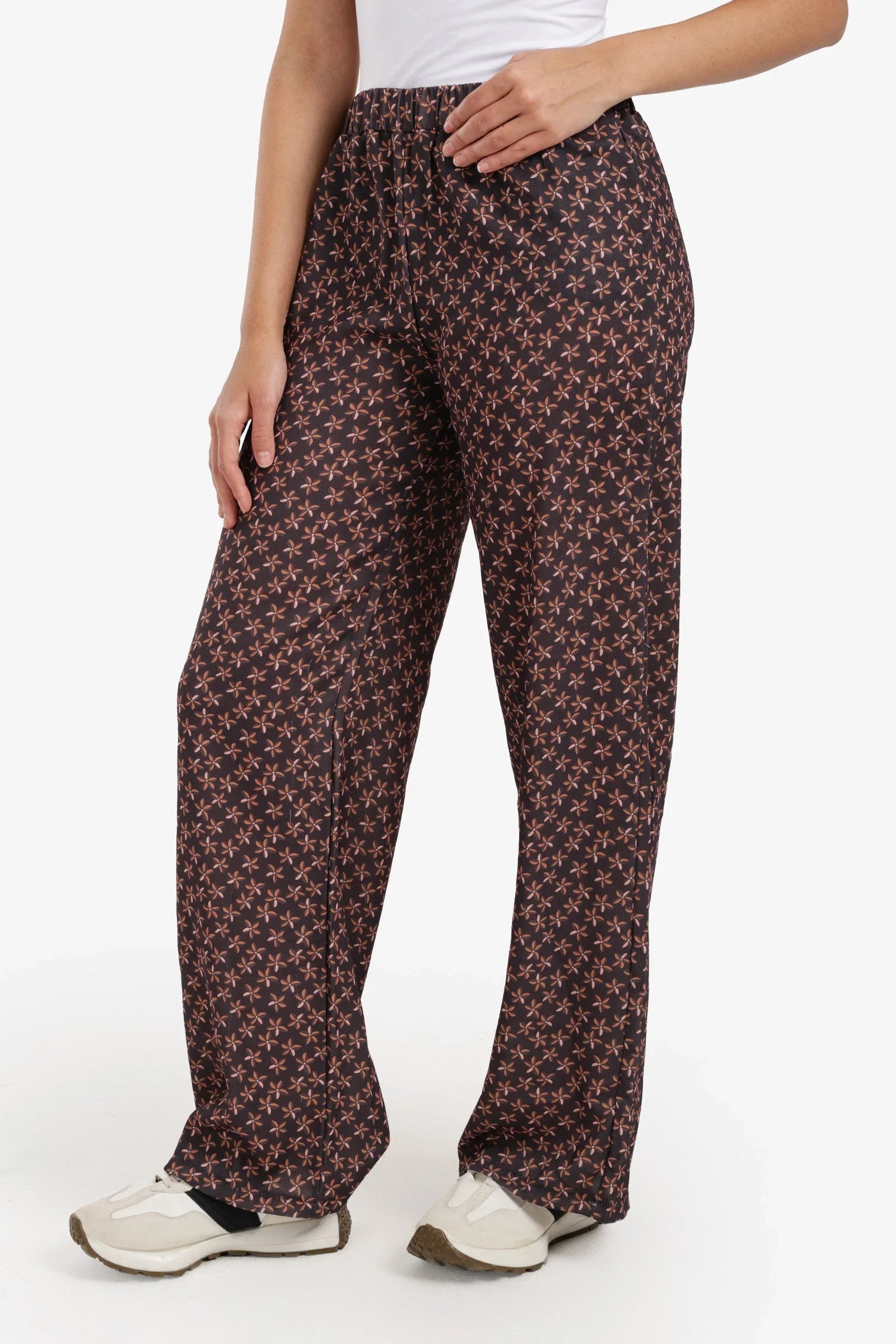 Carina - Printed Wide-Leg Pants 1