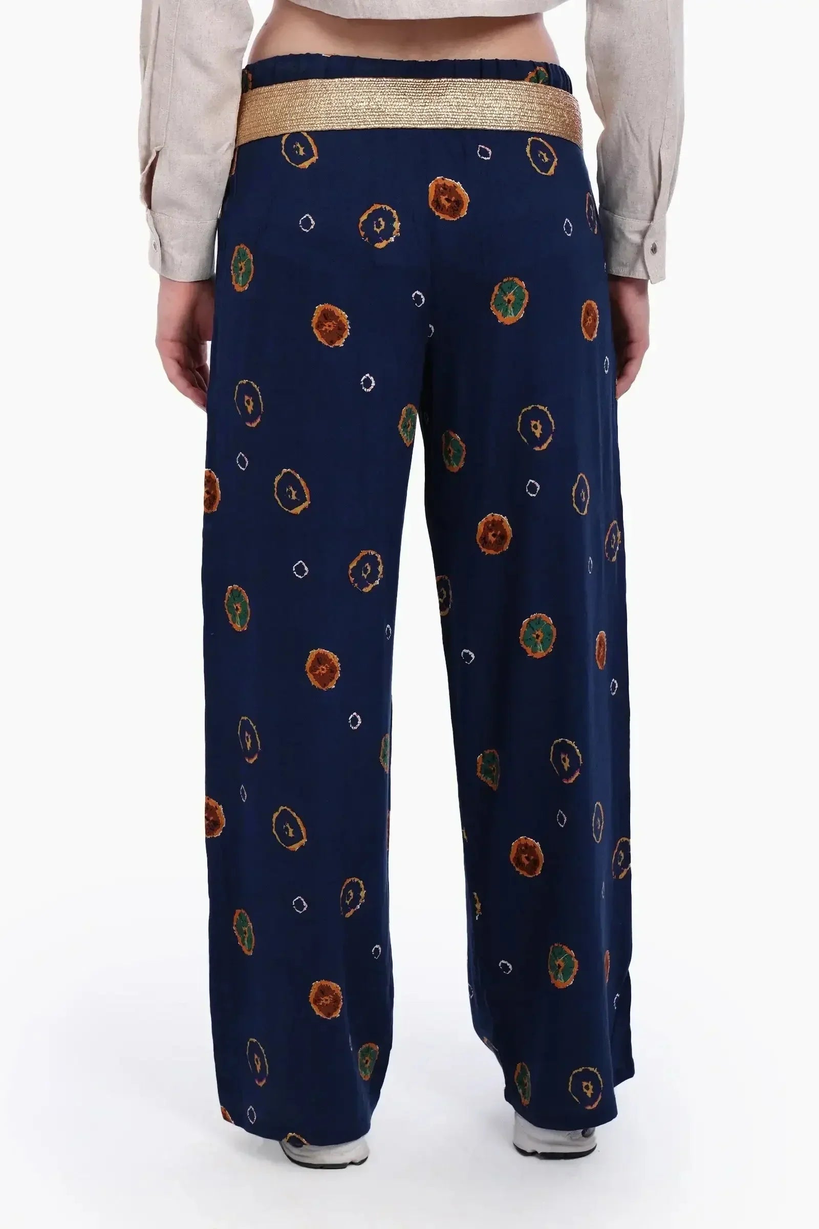 Carina - High Rise Printed Pants 6