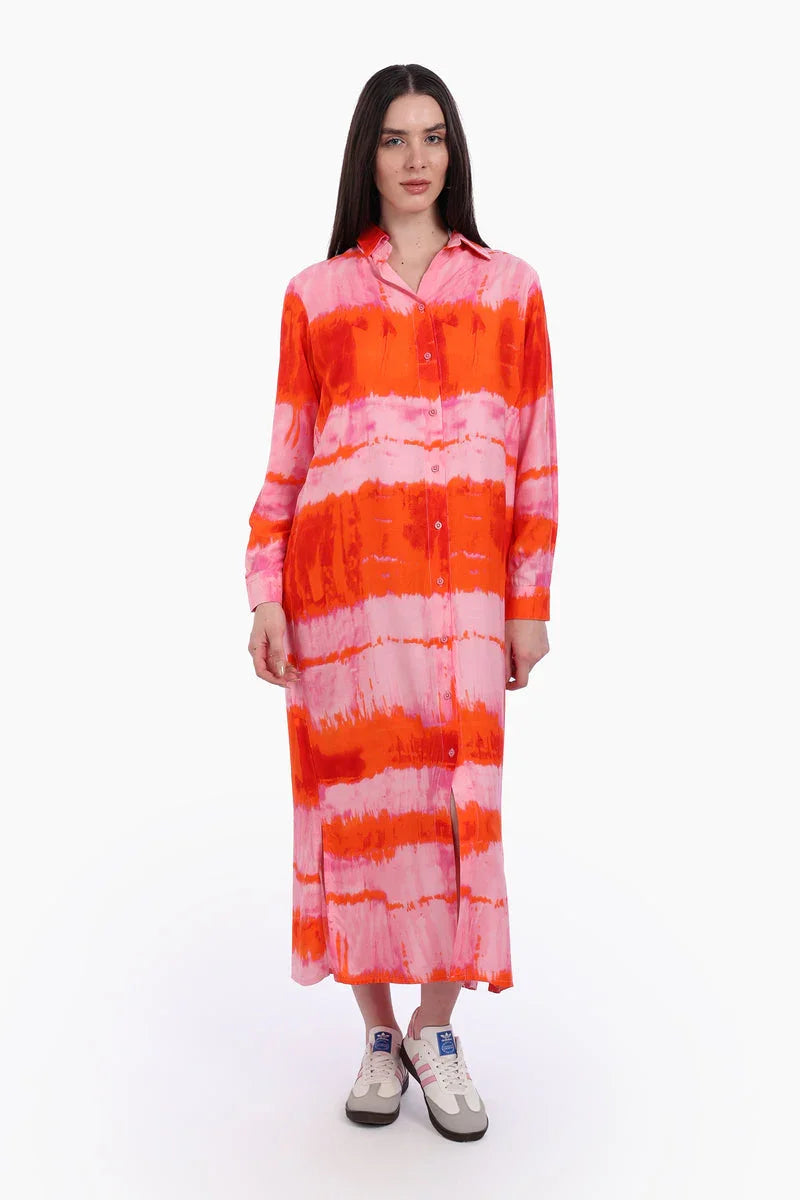 Carina - Cotton Lounge Shirt Dress 4