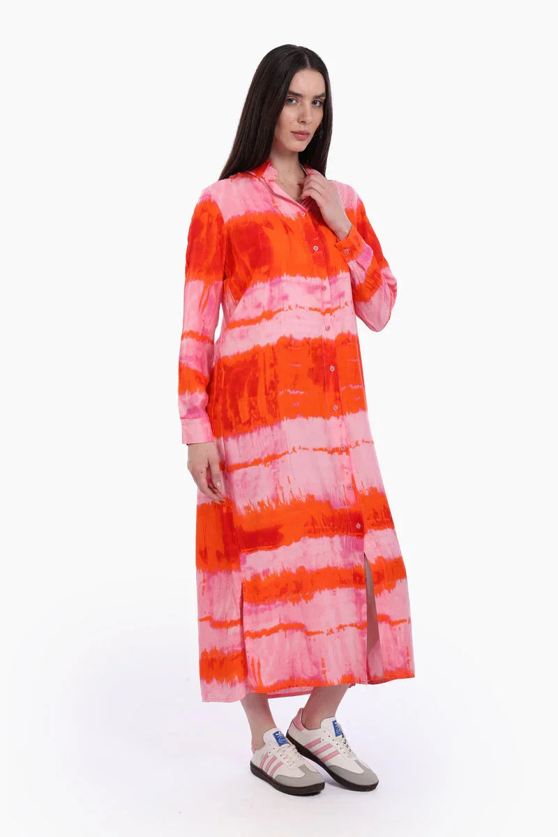 Carina - Cotton Lounge Shirt Dress 2