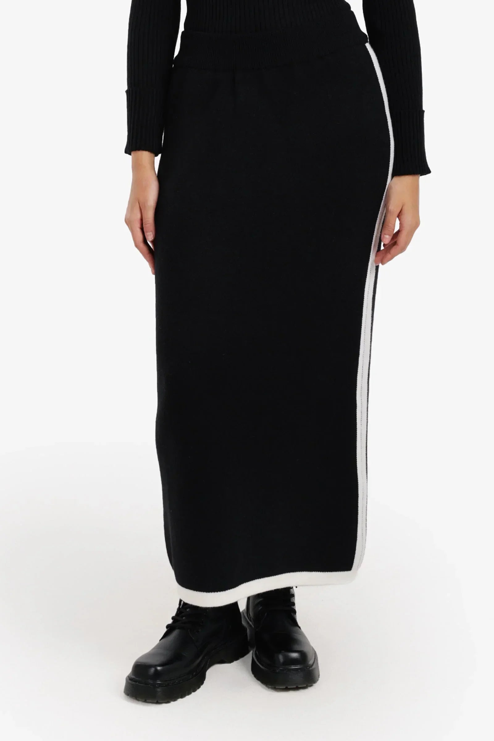 Clue - Contrast Stripe Pencil Skirt 2