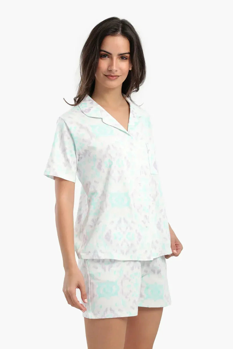 Carina - Pyjama Set with Notch Collar 5
