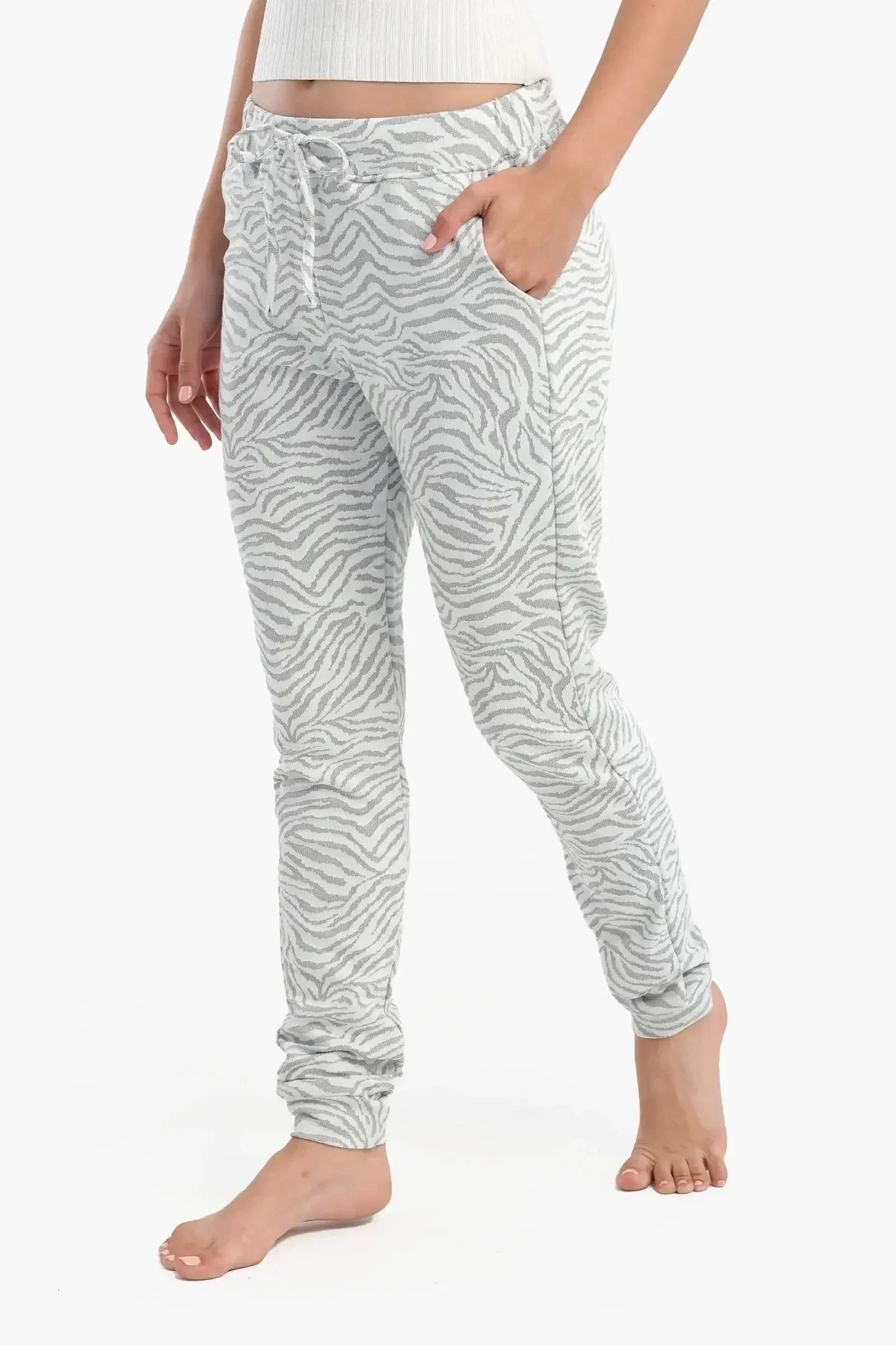 Carina - Carrot Leg Pyjama Pants 2
