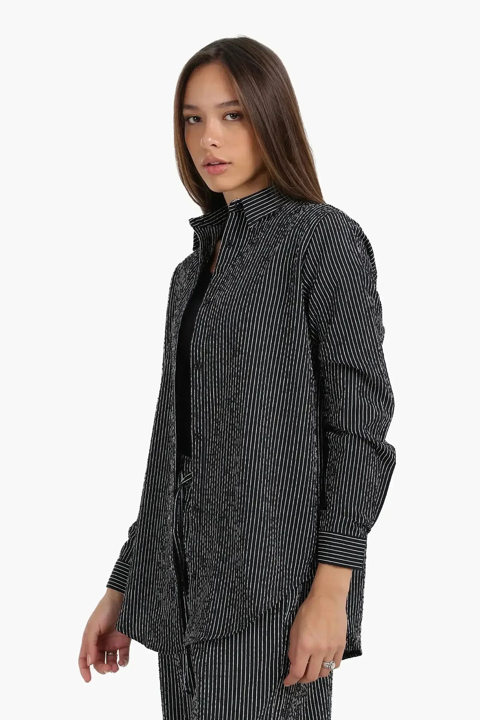 Carina - Striped Long-Sleeve Shirt 7