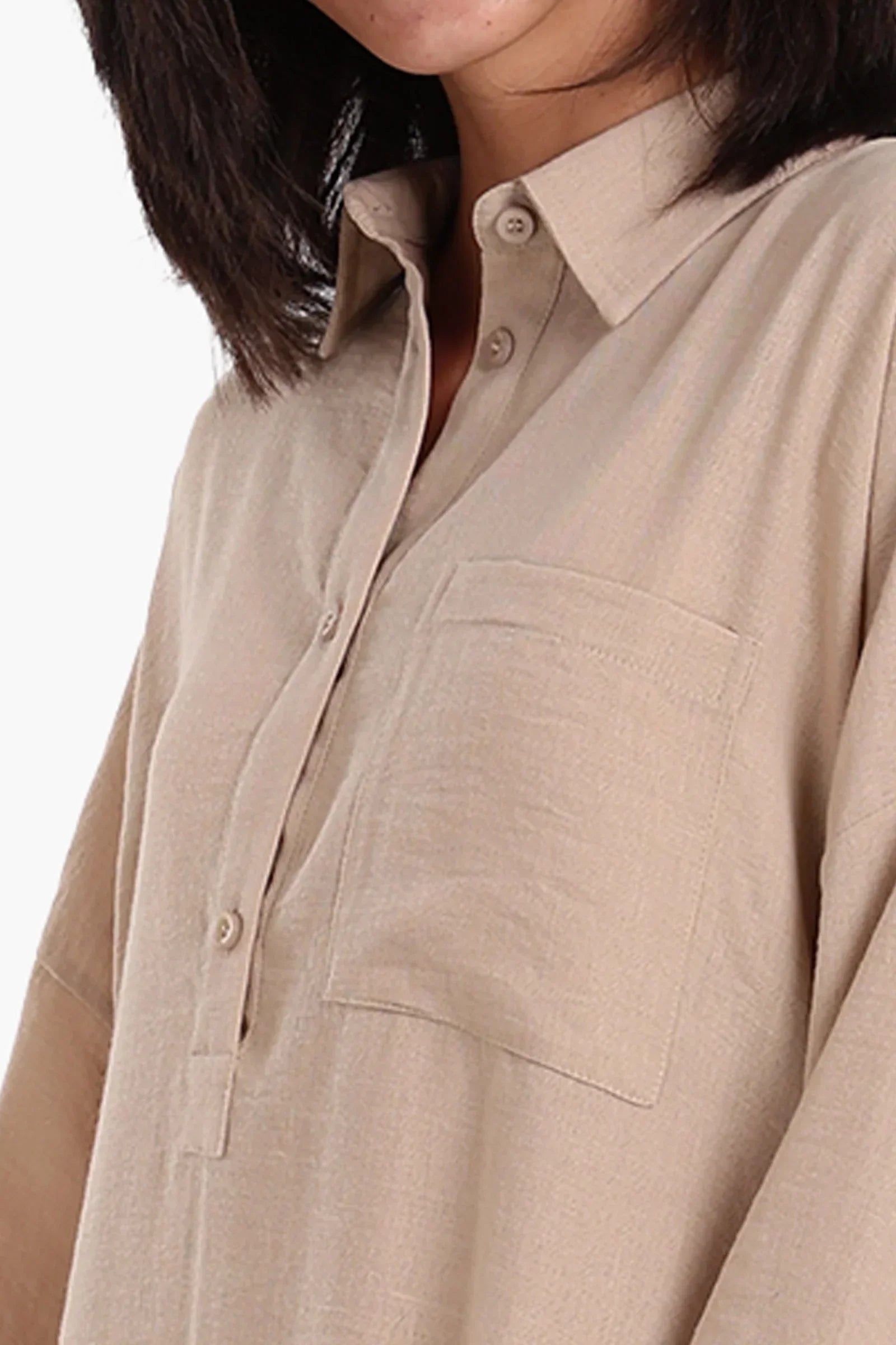 Clue - 3/4 Sleeves Midi Dress 6