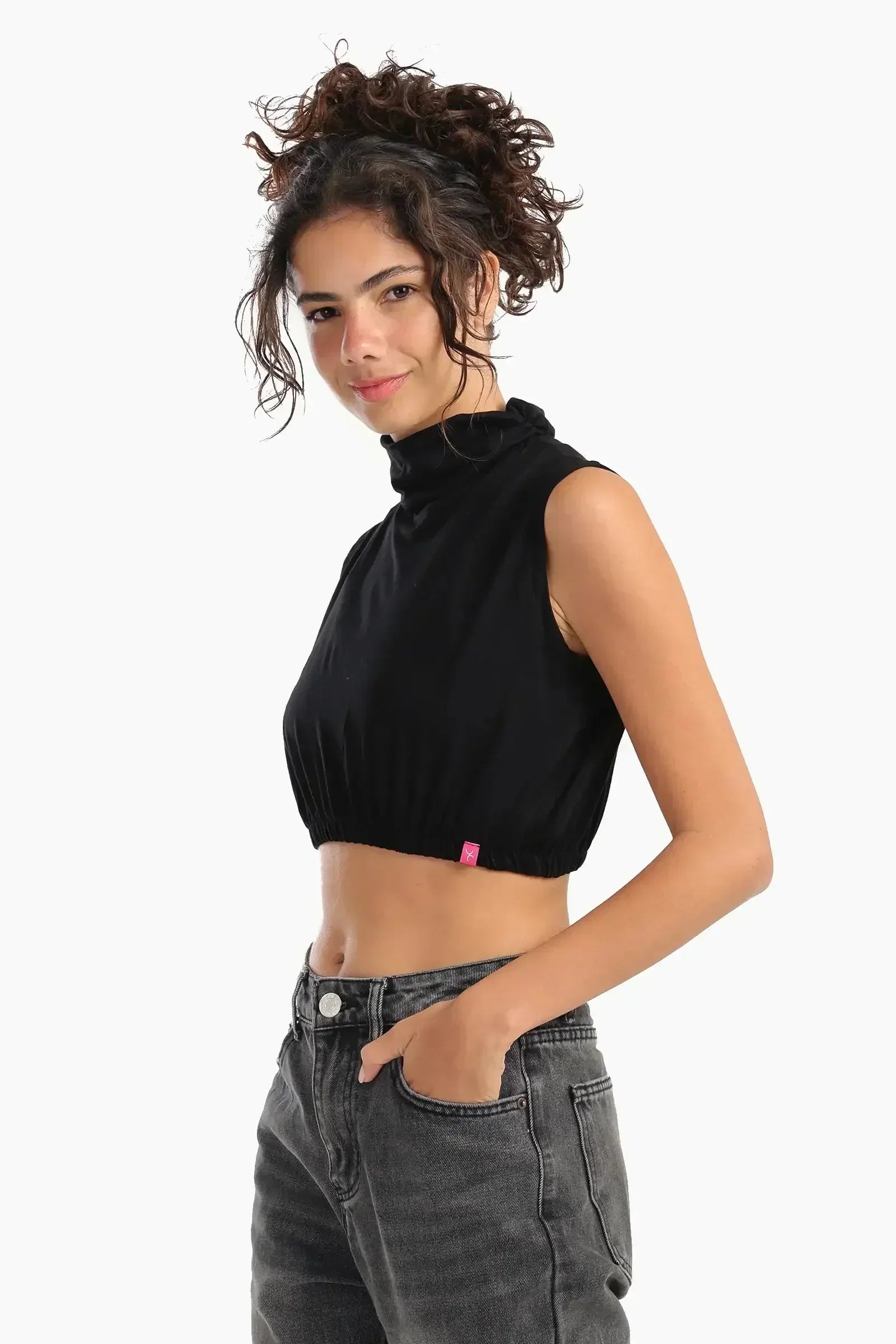 Carina - High Neck Sleeveless Neck Cover 6