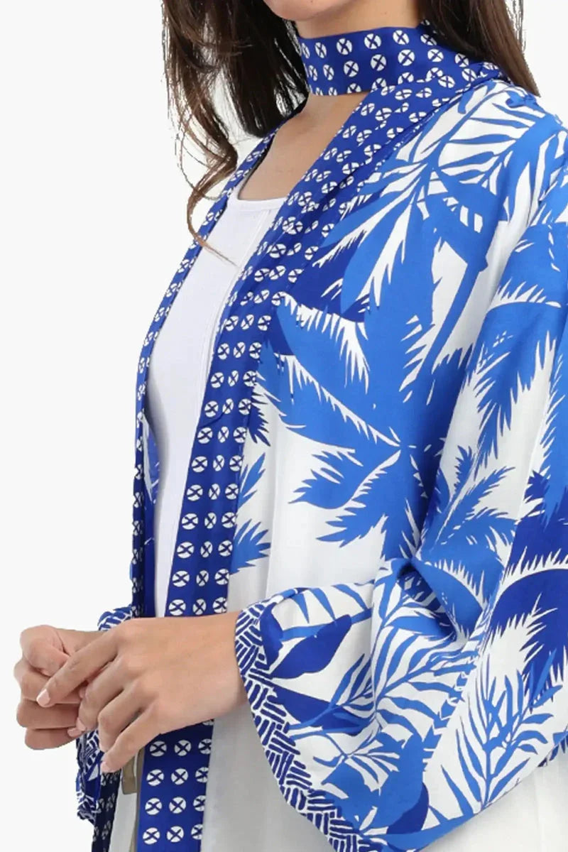 Carina - Palm Trees Printed Kimono 6