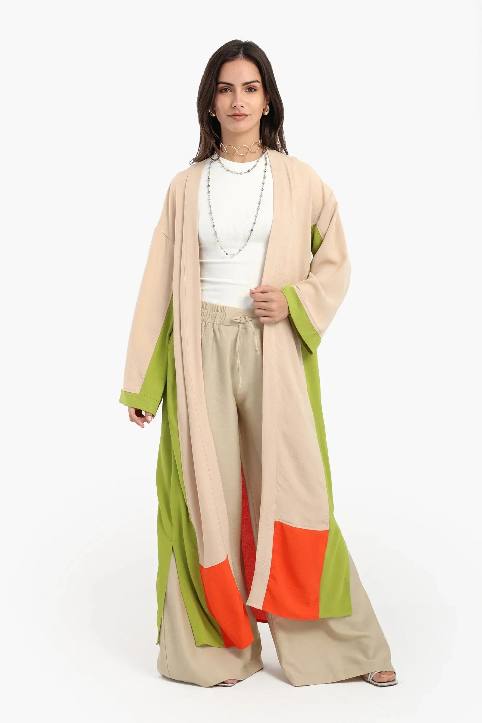 Carina - Polyester Tritone Kimono 2