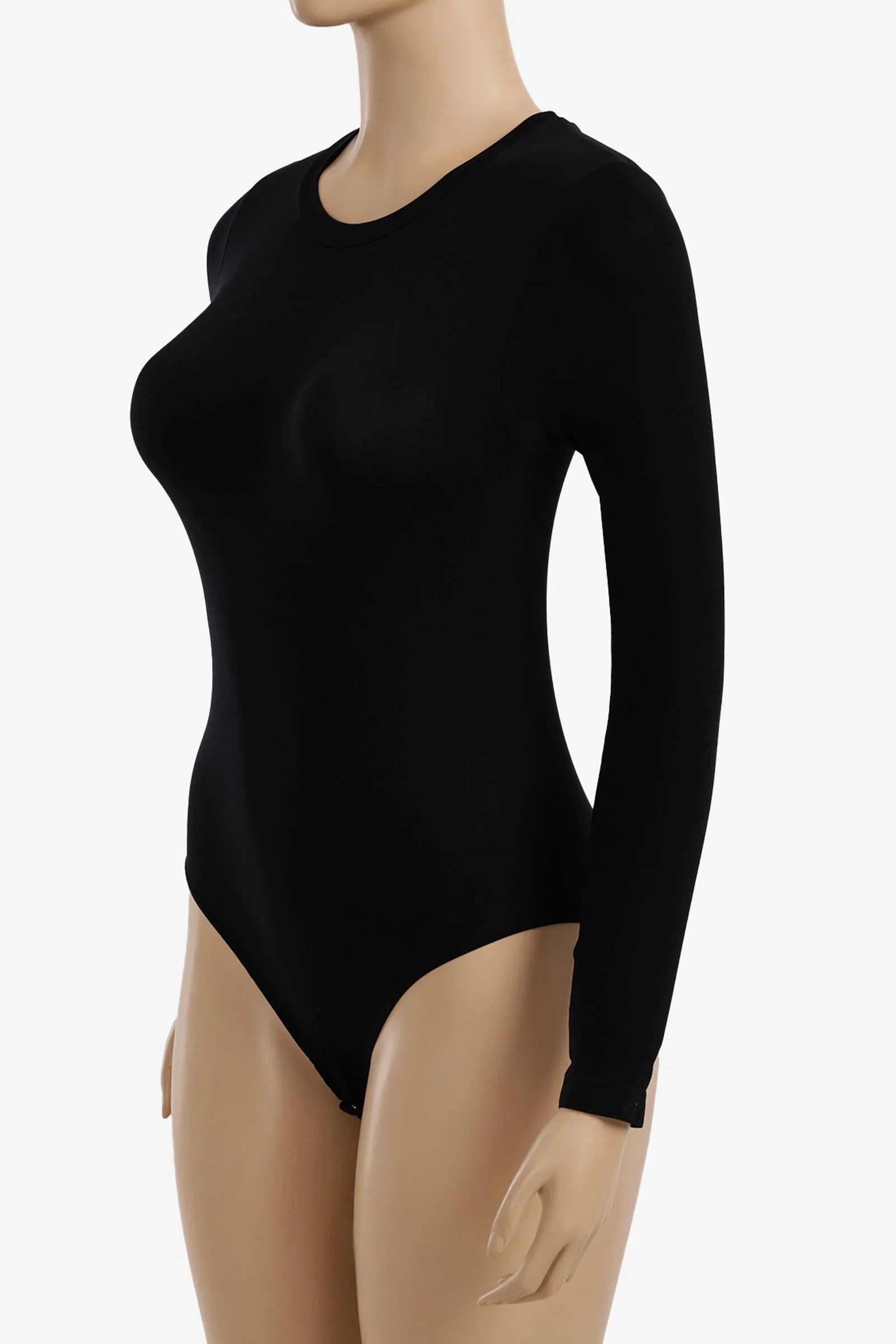 Carina - Long Sleeve Round Neck Bodysuit 3