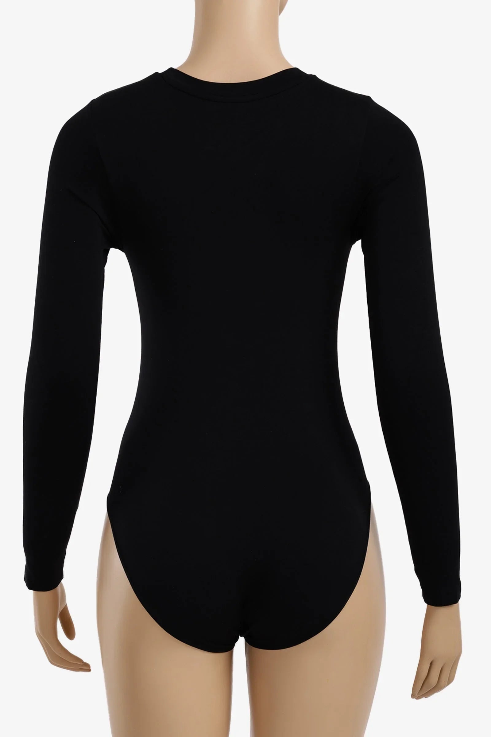 Carina - Long Sleeve Round Neck Bodysuit 4