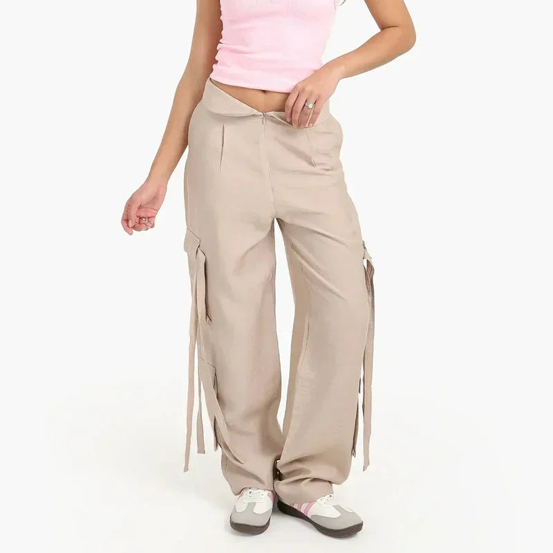 Turn Down Cargo Pants - Carina 11