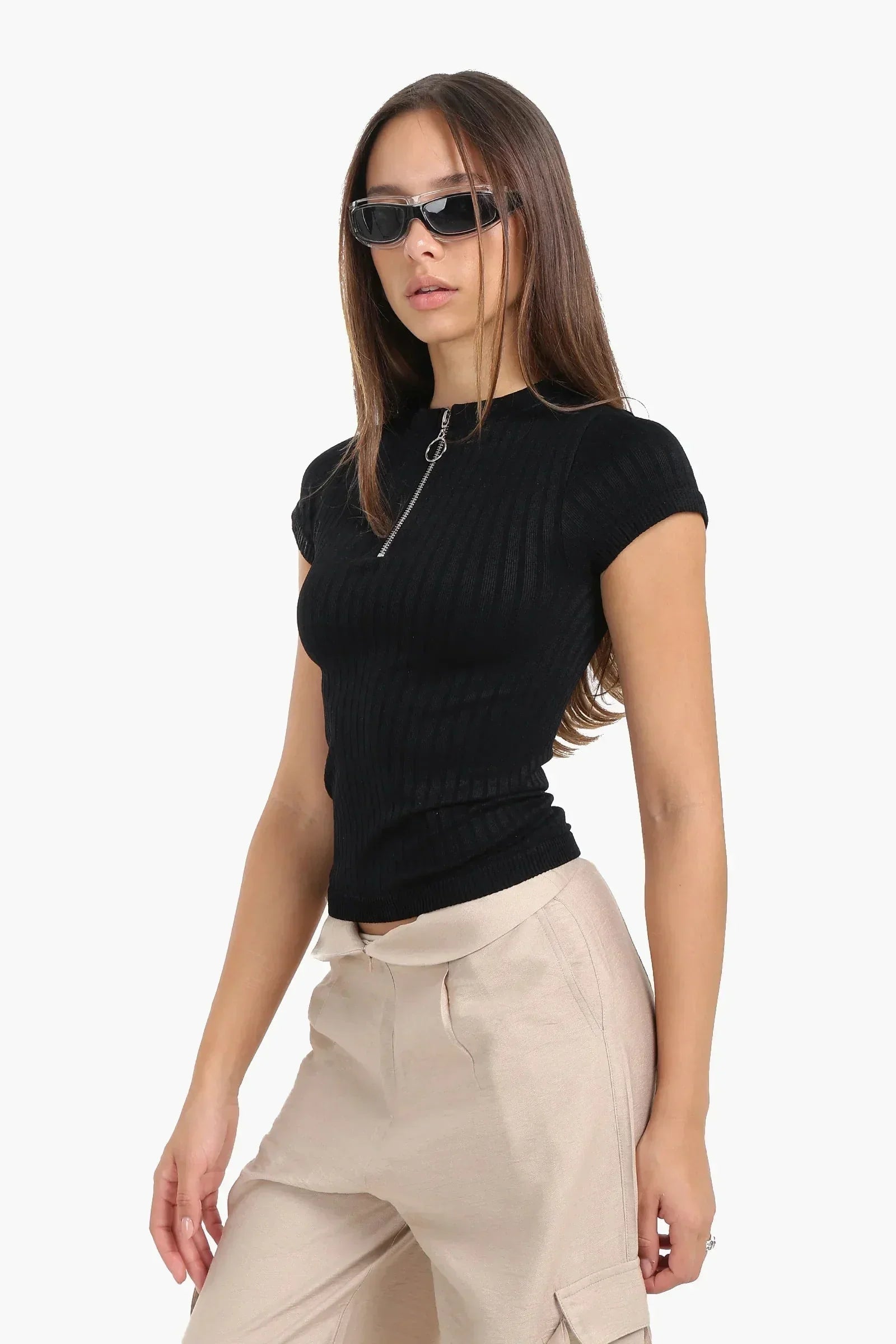 Carina - Seamless Half Zip Top 2