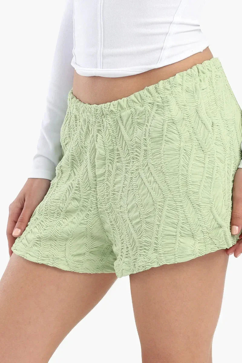 Carina - Ribbed Beach Shorts 7