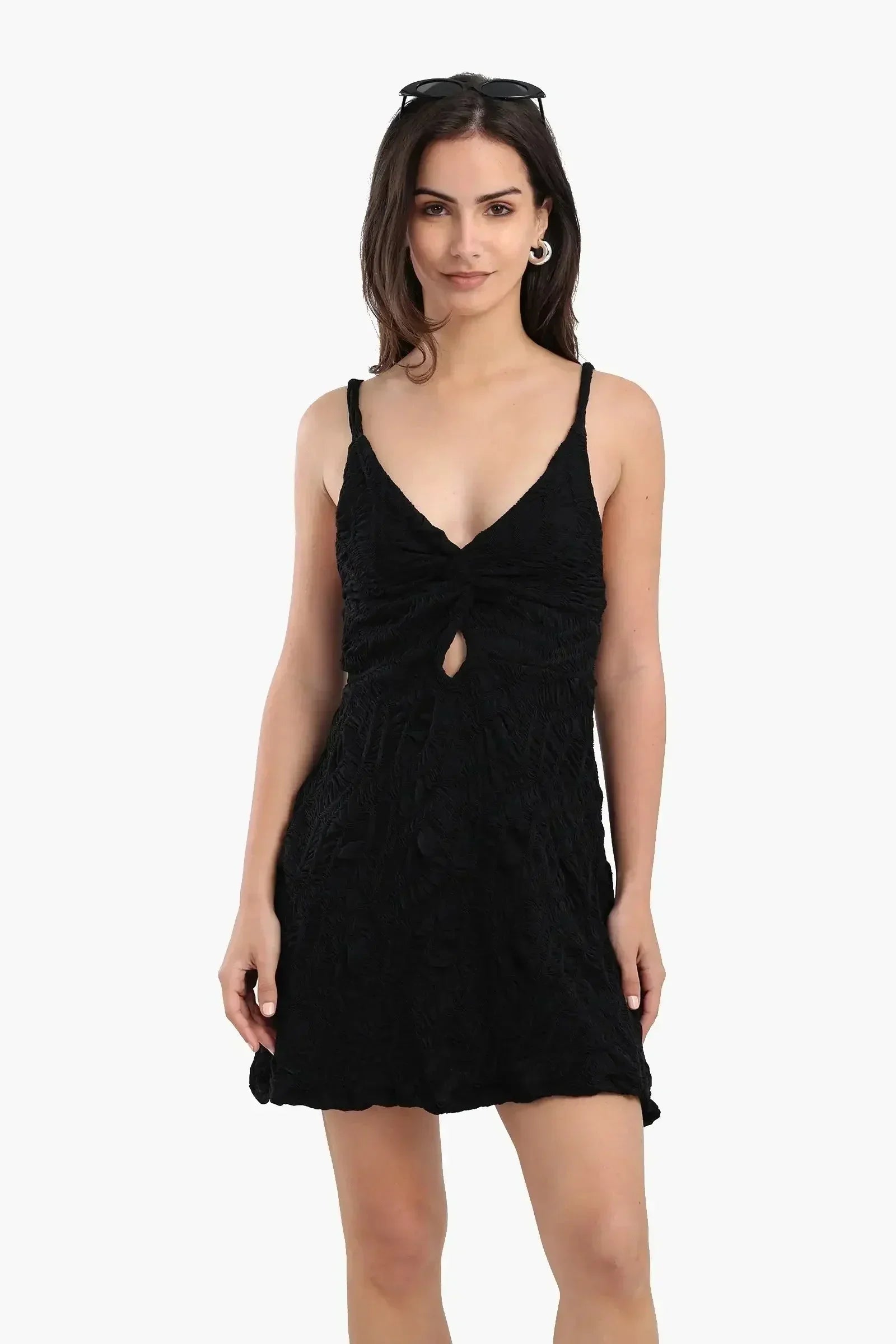 Carina - Jacquard Textured Beach Dress 2