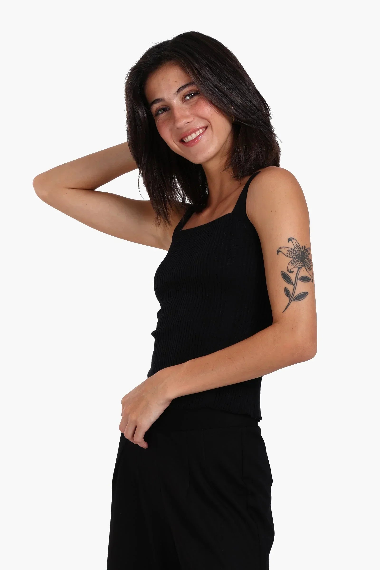 Clue - Fitted Ribbed Top 6
