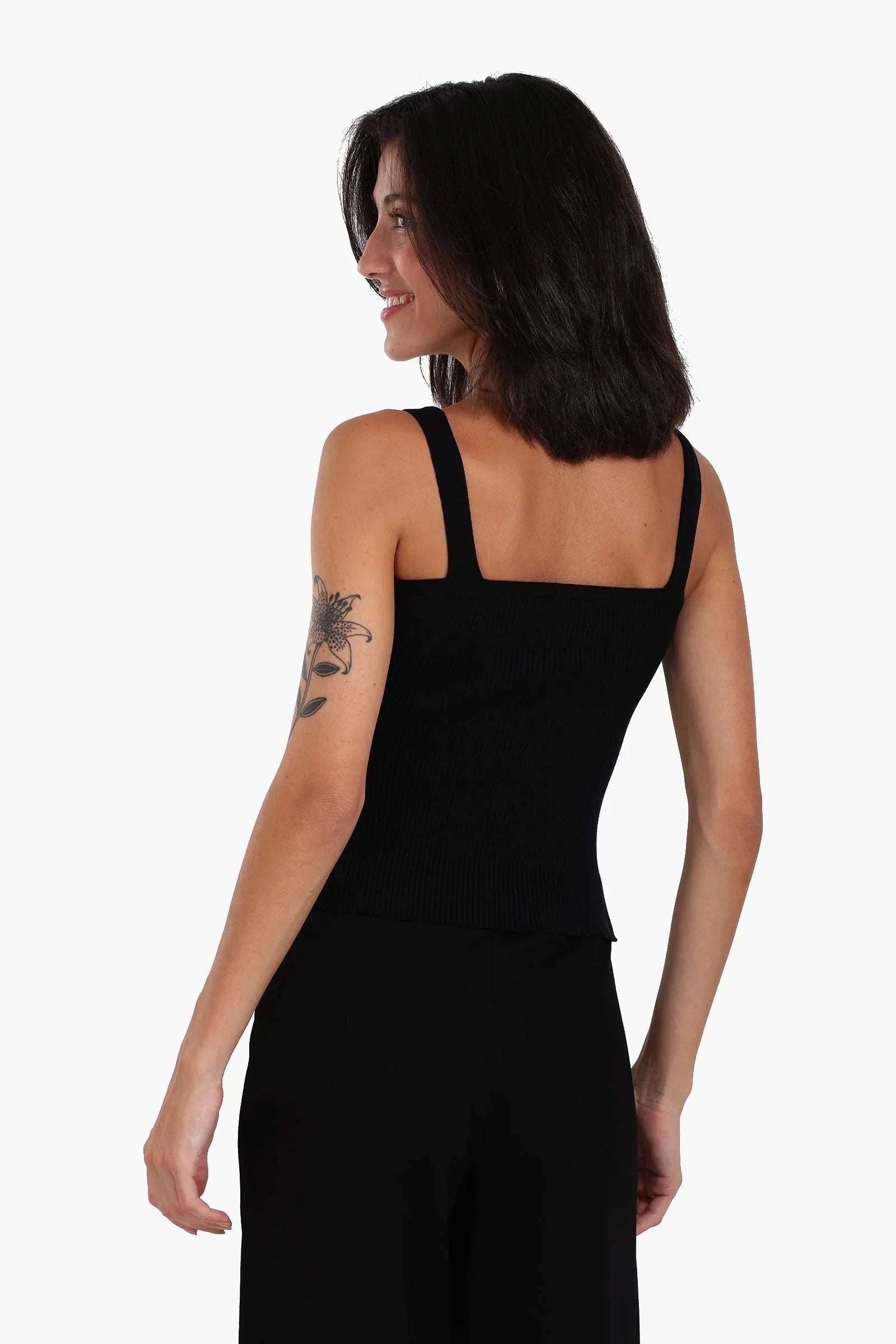 Clue - Fitted Ribbed Top 7