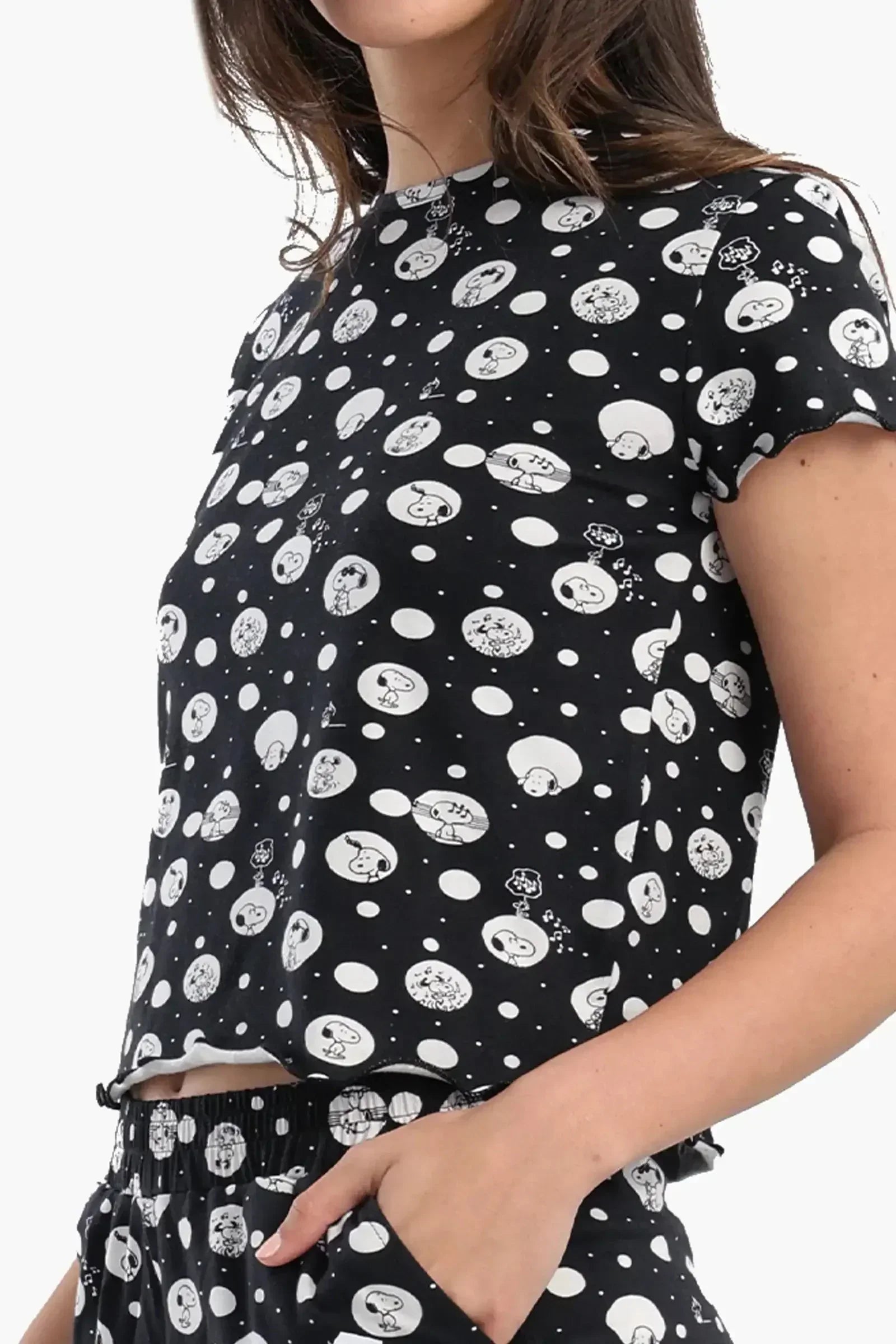 Carina - Snoopy Printed Pyjama Set 4