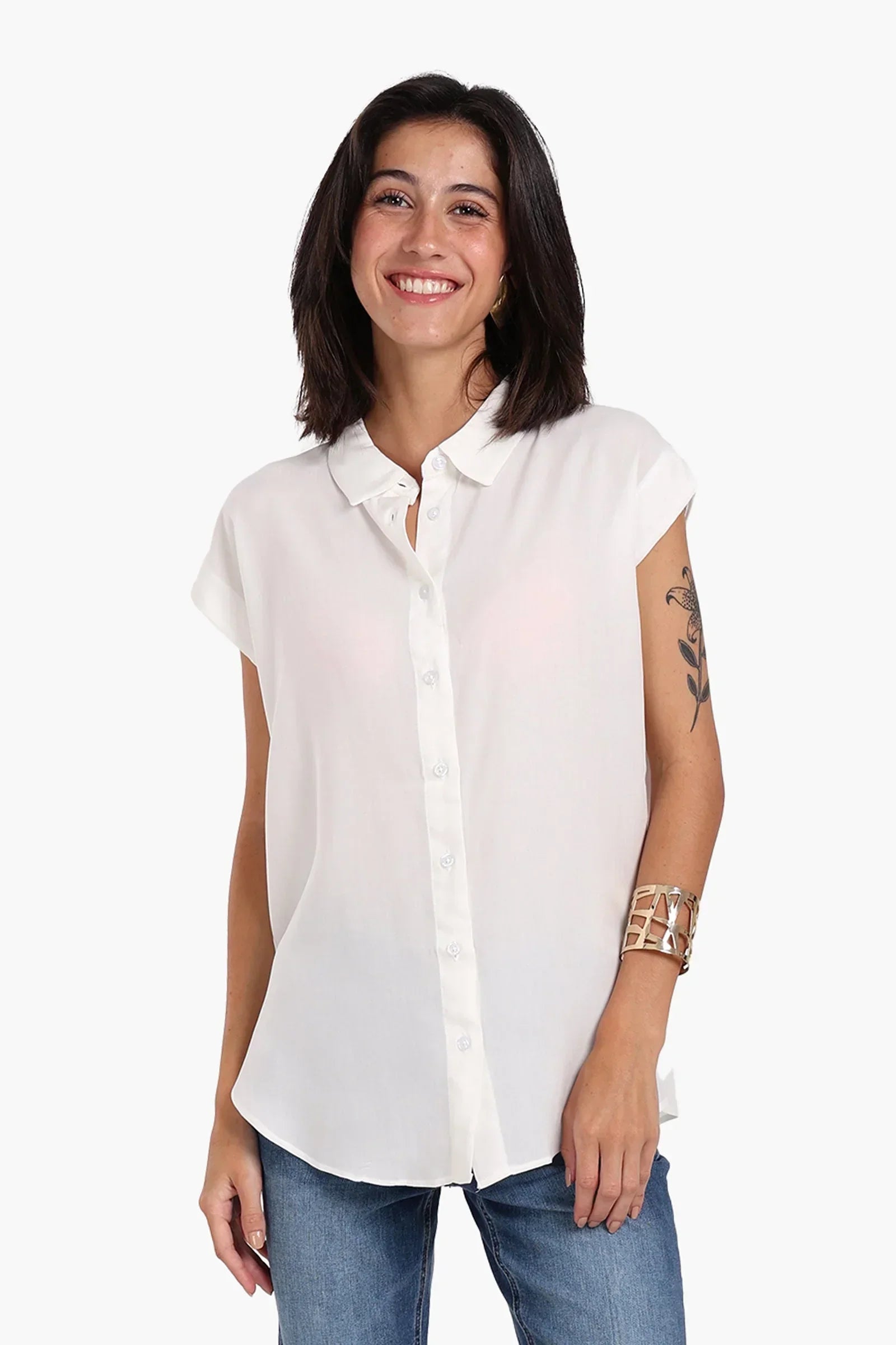 Clue - Casual Tencel Shirt 4