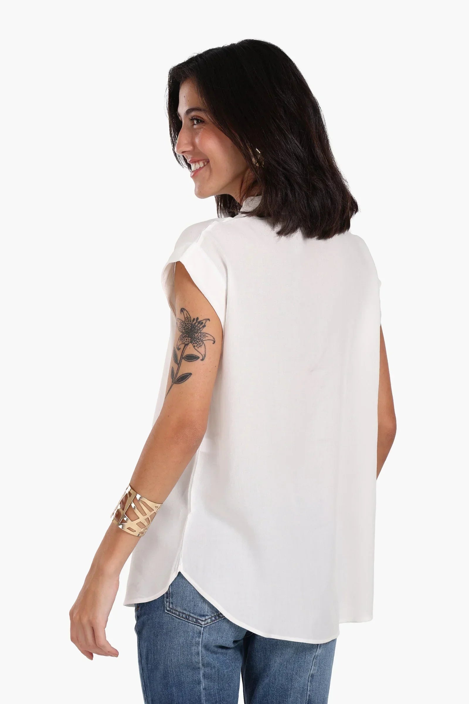 Clue - Casual Tencel Shirt 6