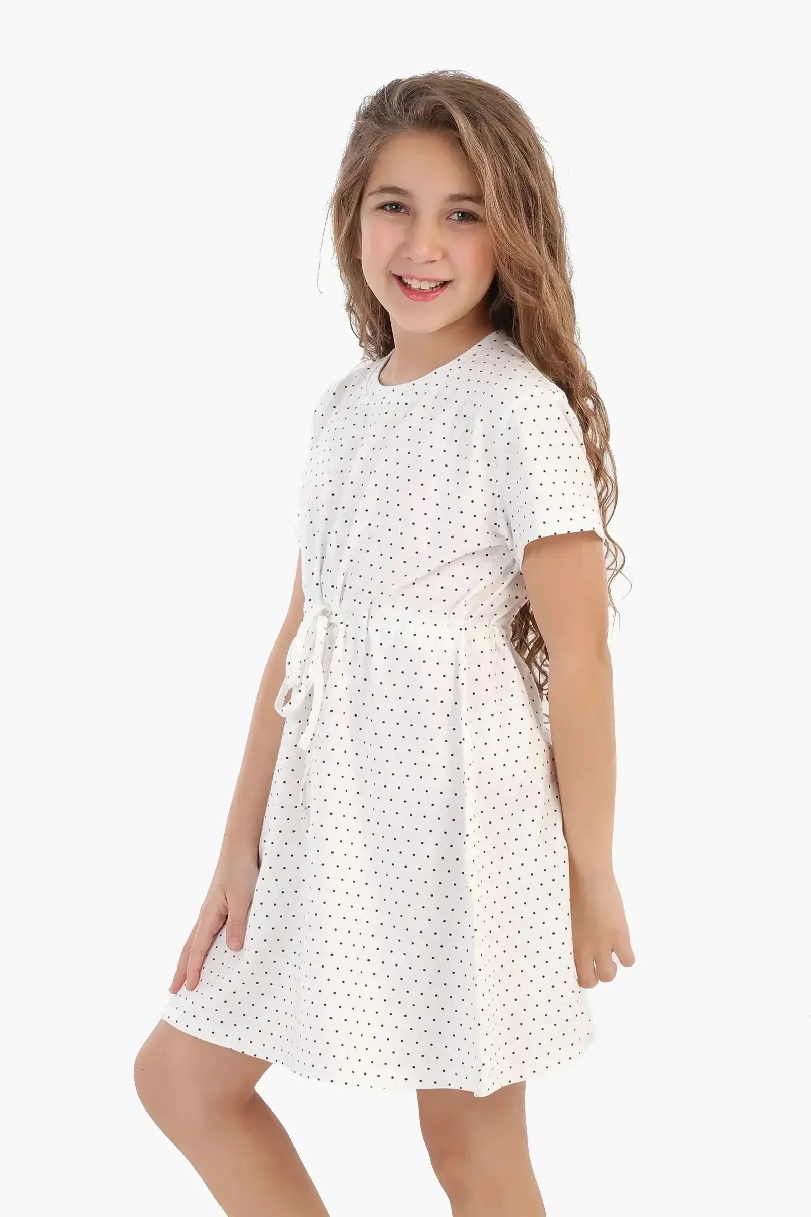 Carina - Girly Dotted Nightgown 2