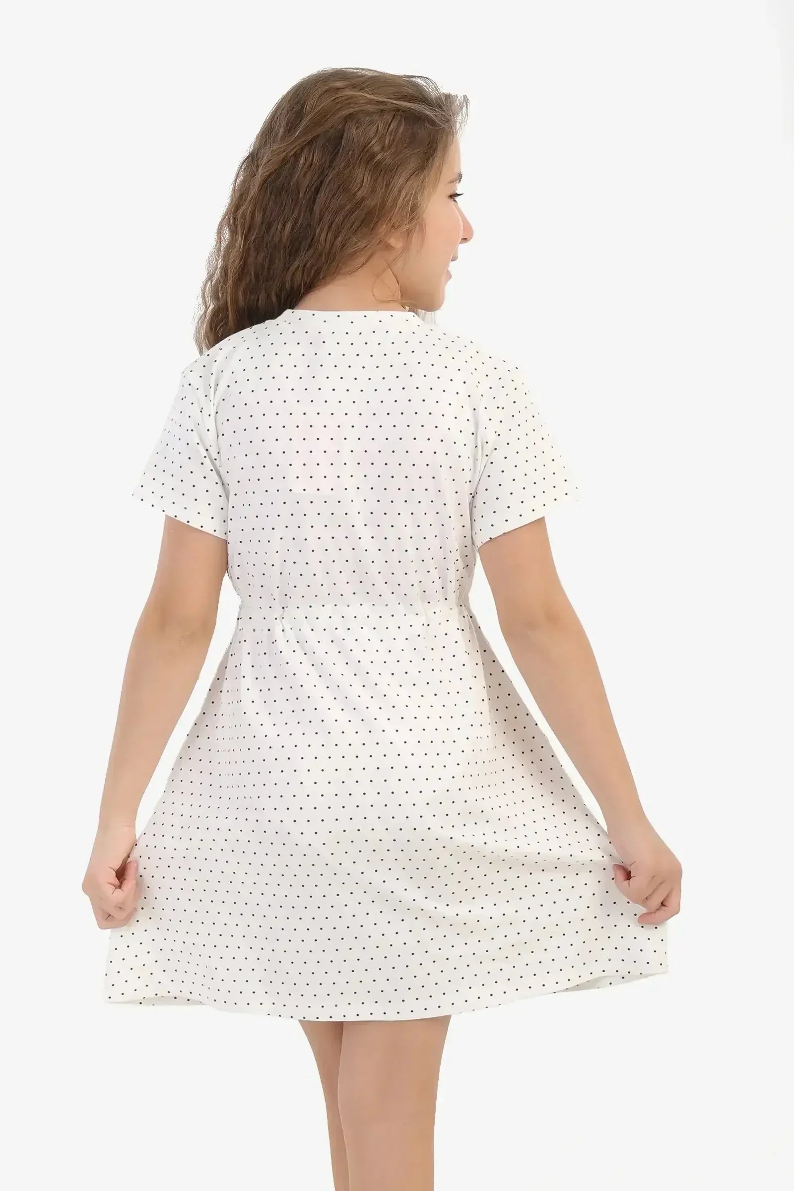 Carina - Girly Dotted Nightgown 3