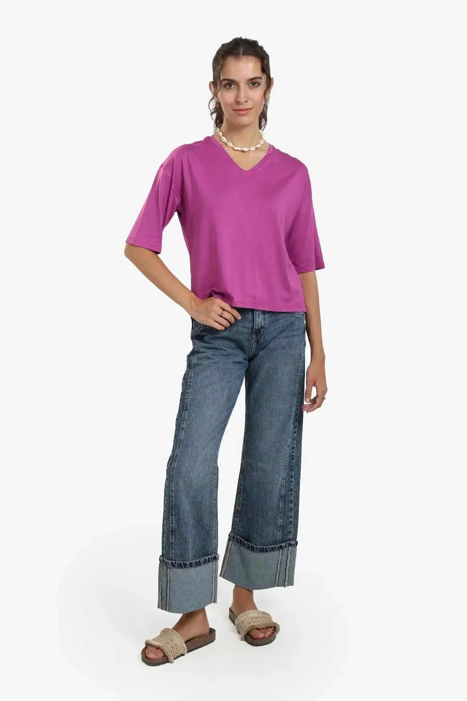 Carina - Relaxed Viscose Top 15