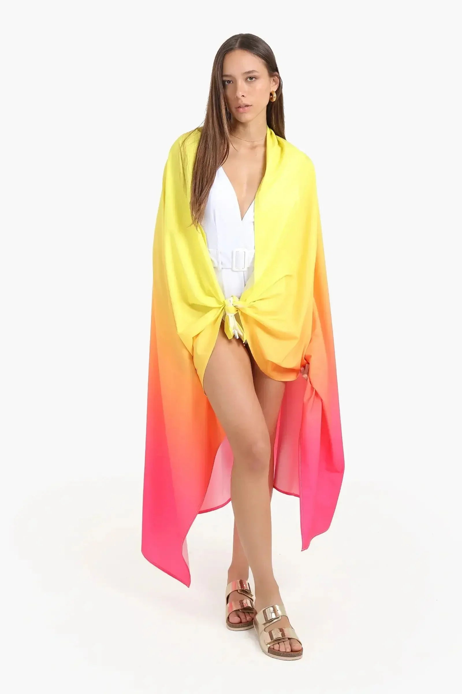 Carina - Colorful Beach Sarong Wrap 3