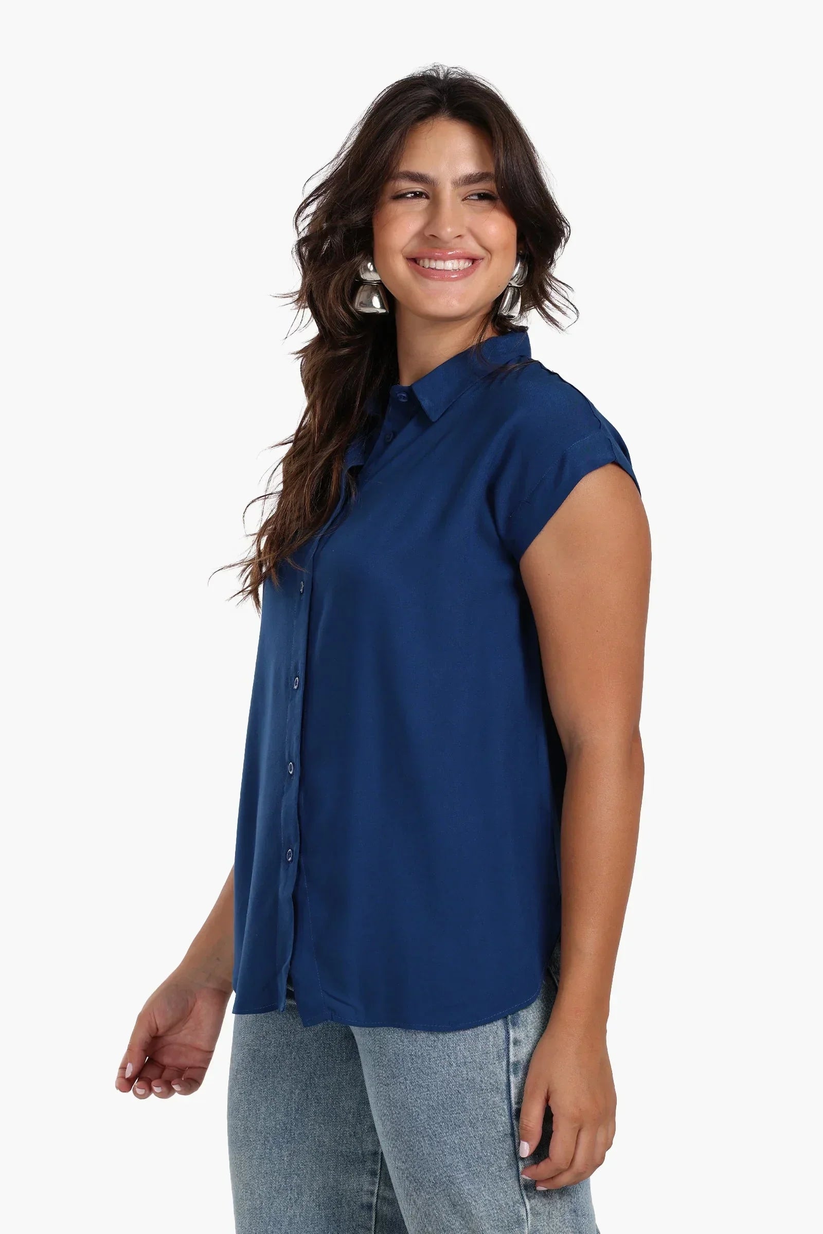 Clue - Casual Tencel Shirt 1
