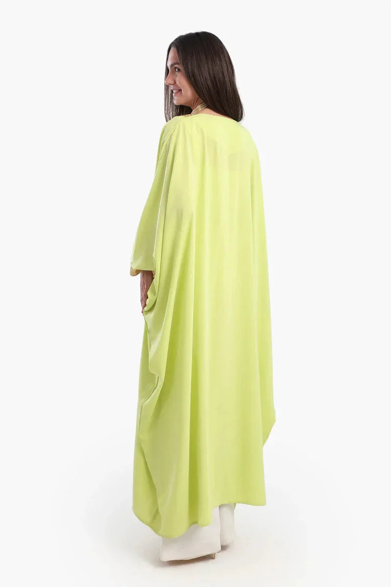 Carina - Relaxed Fit Abaya with Sequins 6