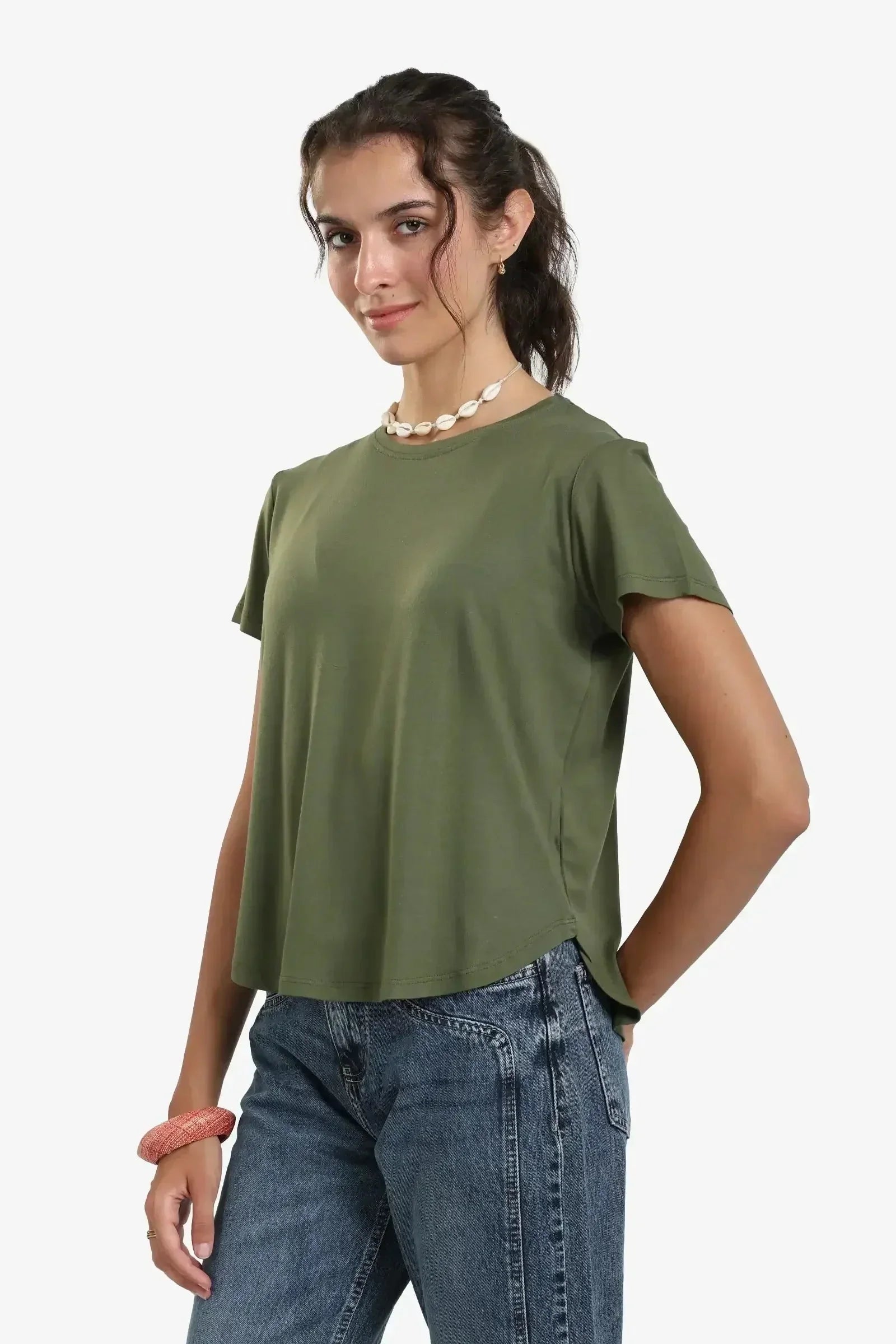 Carina - Asymmetrical Hem Basic Top 24