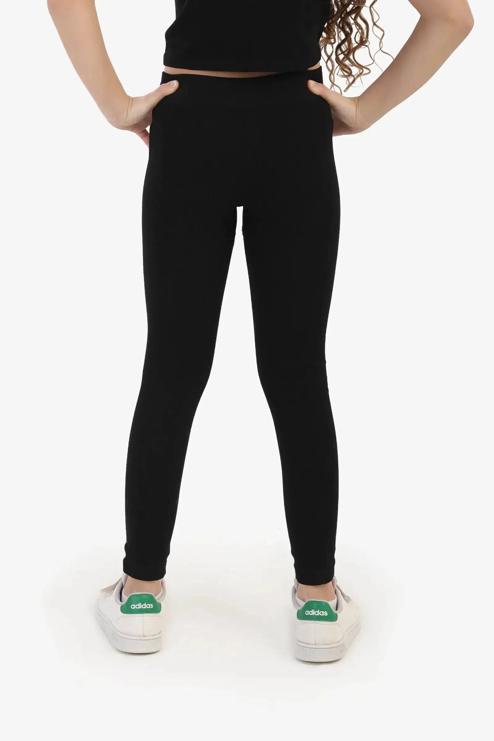 Carina - Girly Ribbed Leggings 19