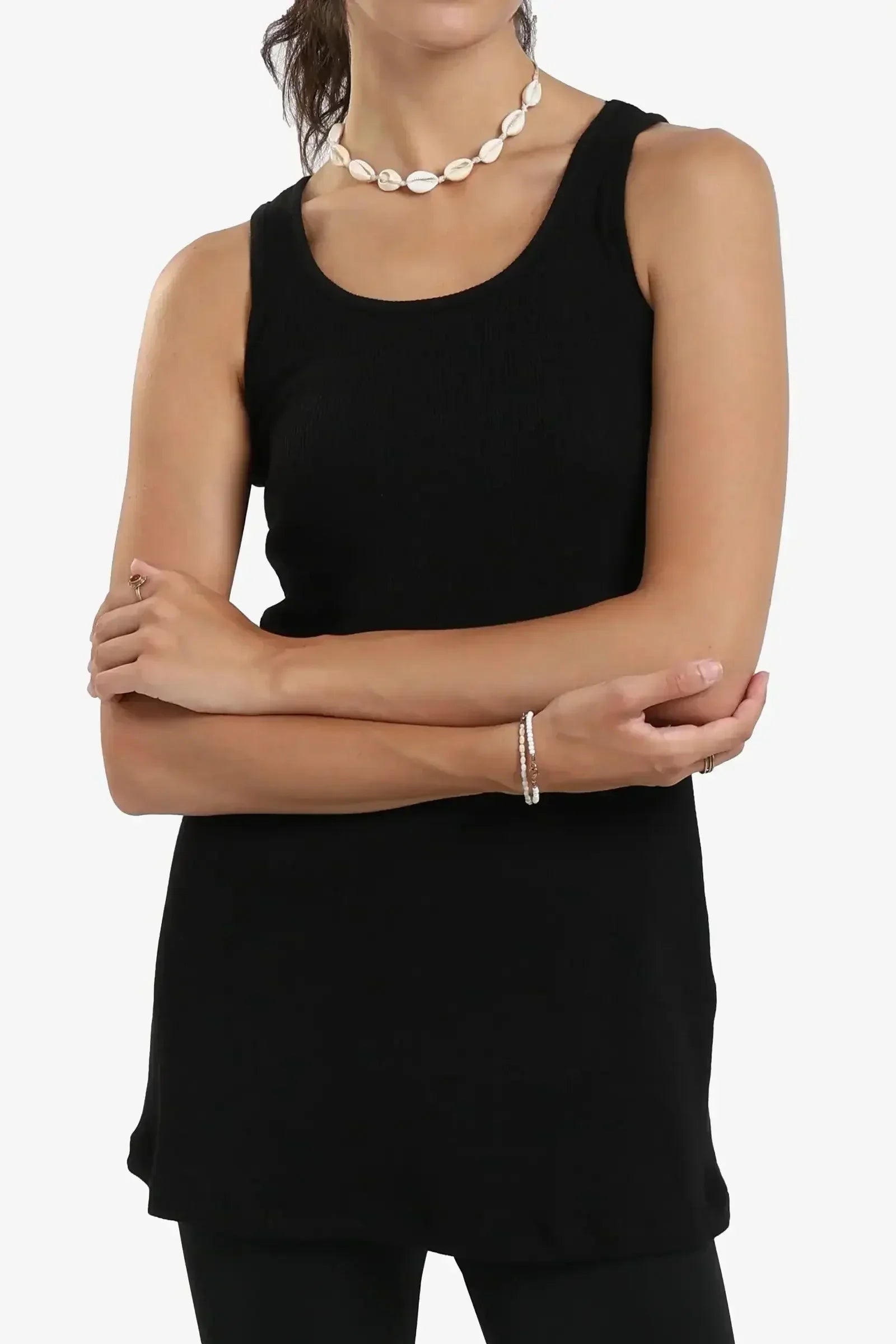 Carina - Long Slim Fit Top 4