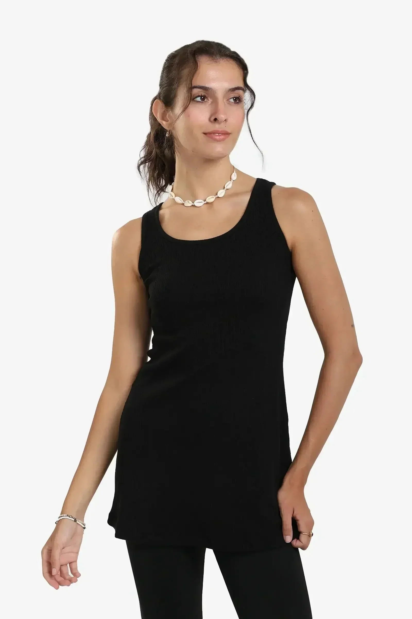 Carina - Long Slim Fit Top 1