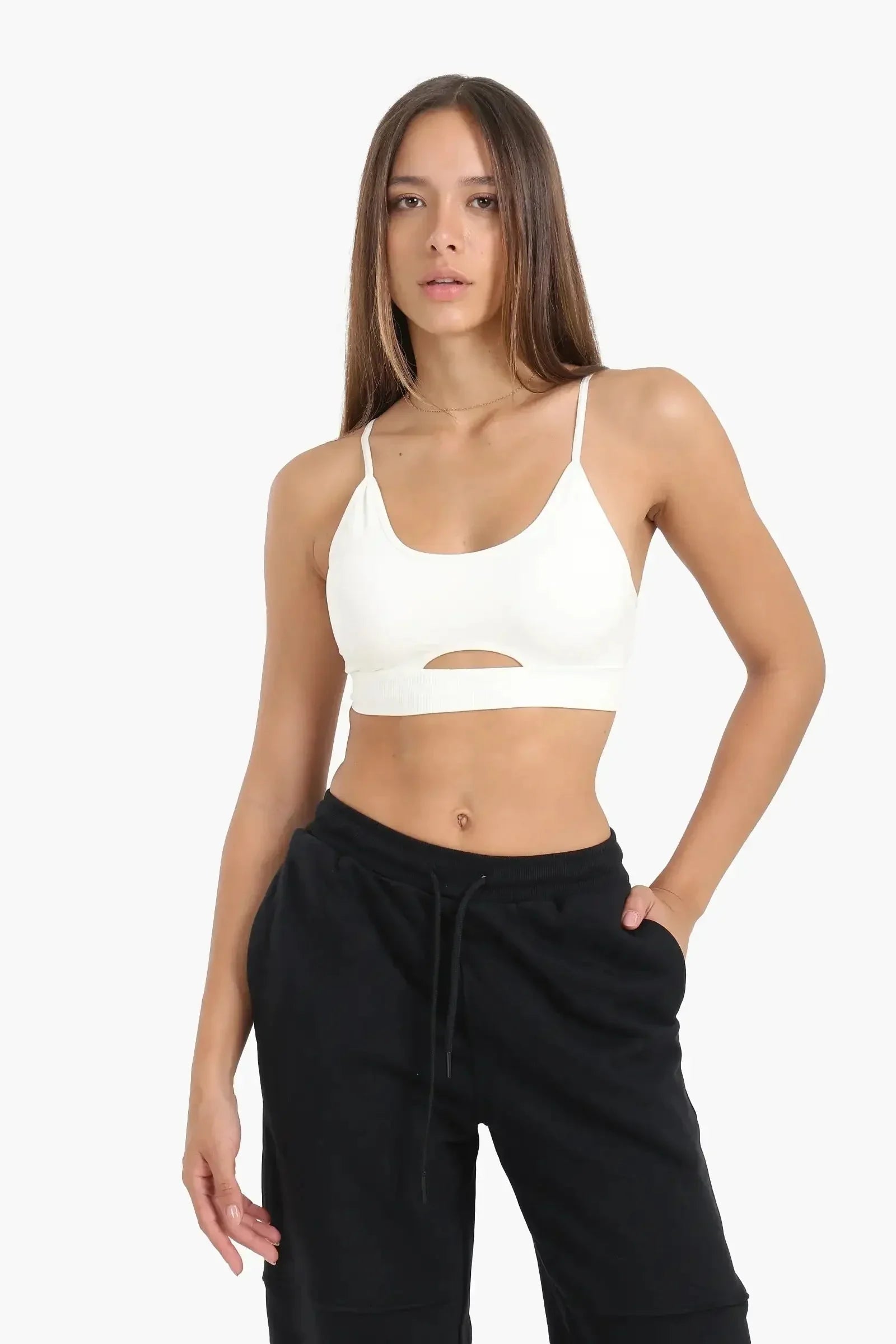 Carina - Keyhole Slip-On Bra 2