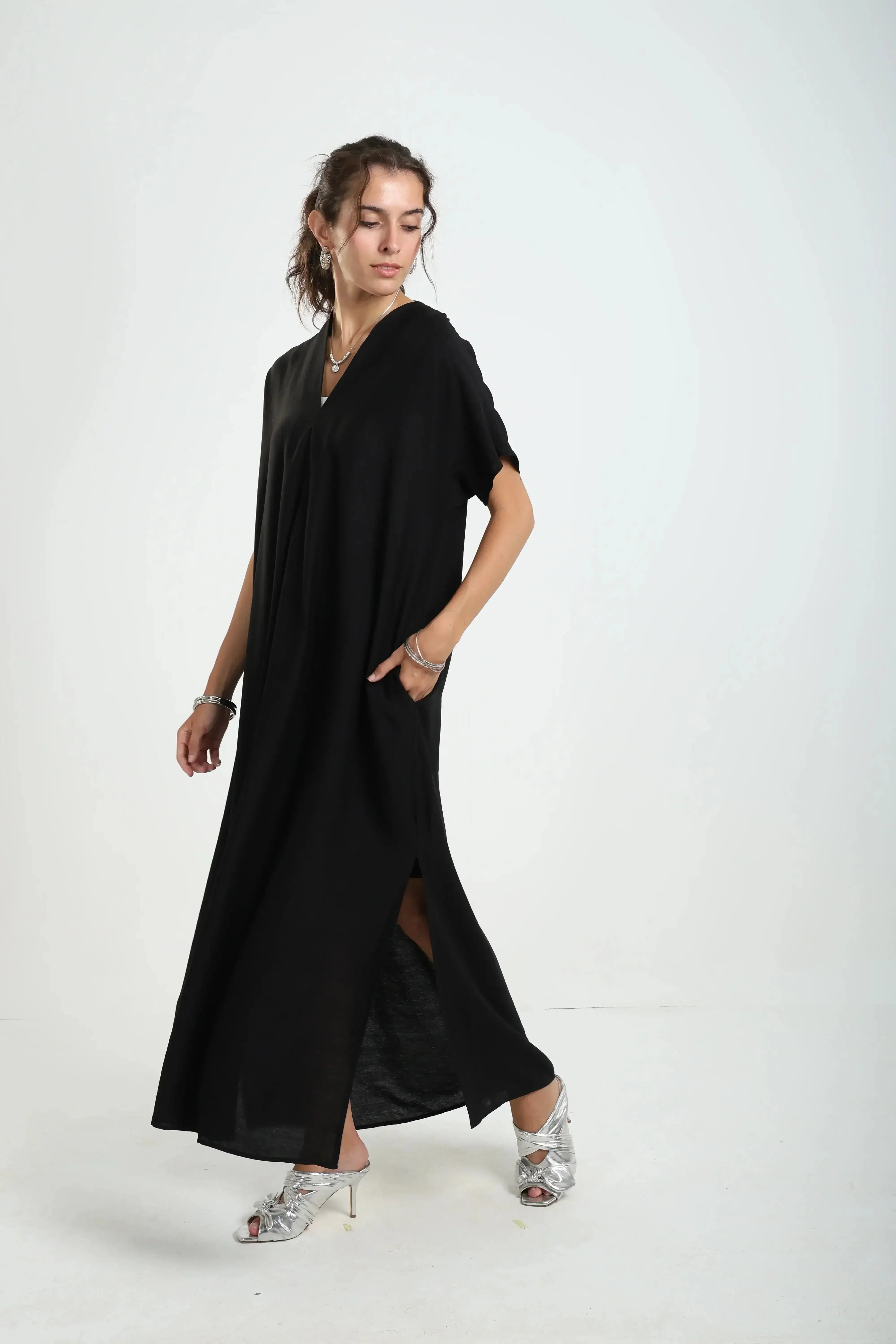 Carina - Relaxed Tencel Beach Dress 1