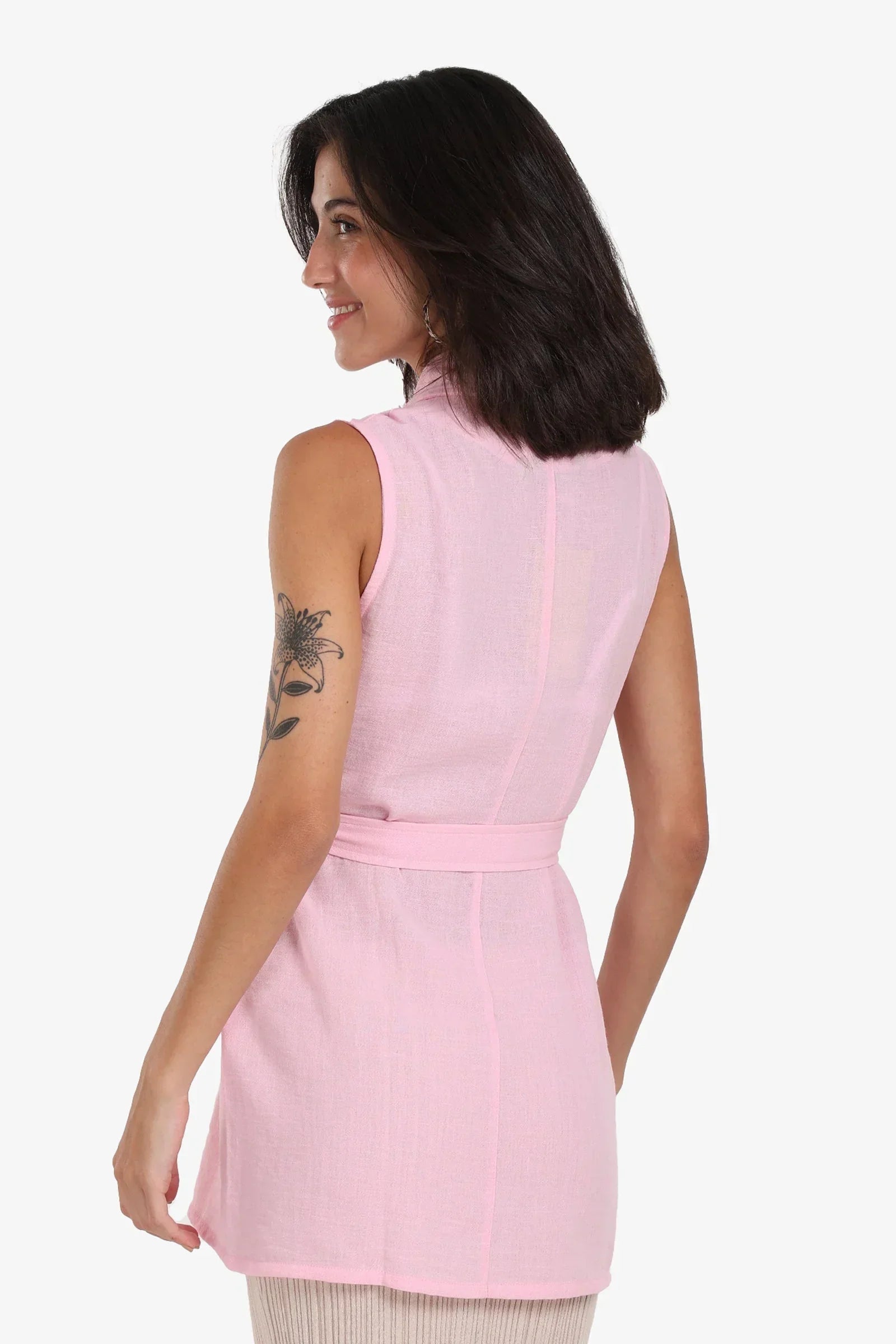 Clue - Sleeveless Tencel Vest 7