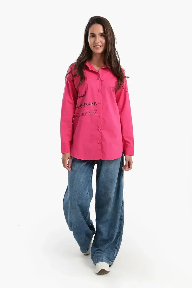 Carina - One Side Printed Shirt 5