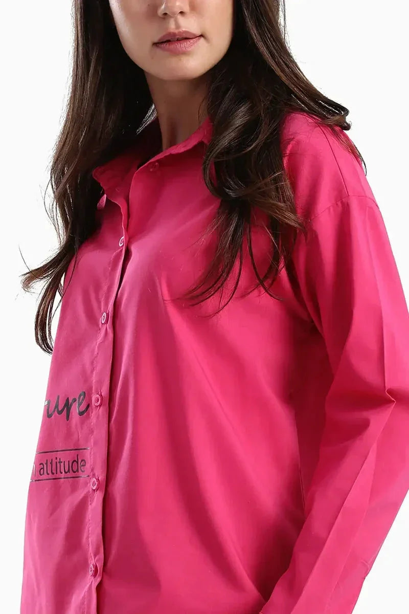 Carina - One Side Printed Shirt 4