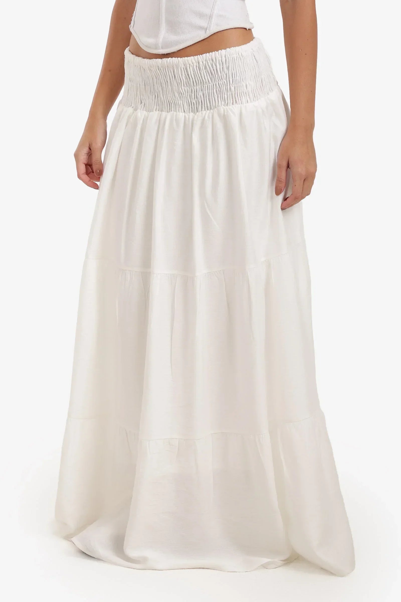 Clue - Tiered Maxi Skirt 2