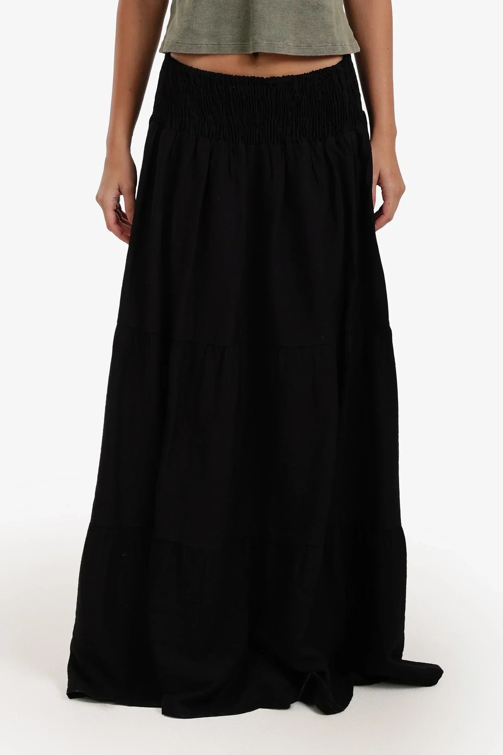 Clue - Tiered Maxi Skirt 5