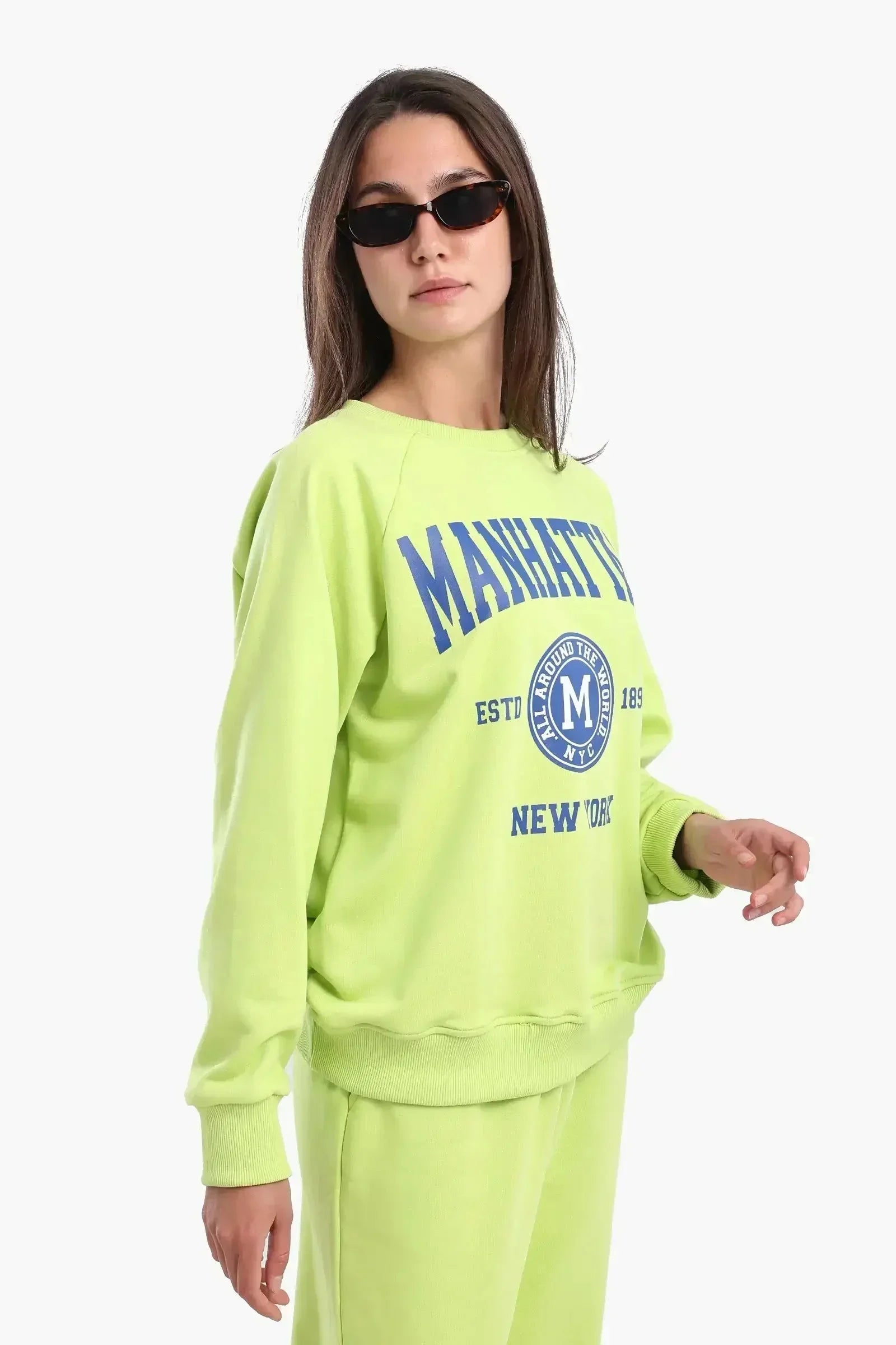 Carina - Pistache Lounge Sweatshirt 2