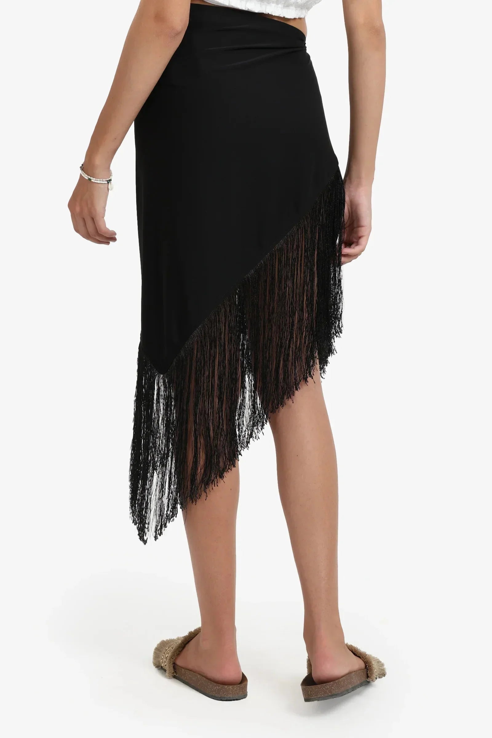 Carina - Fringe Beach Sarong Wrap 3