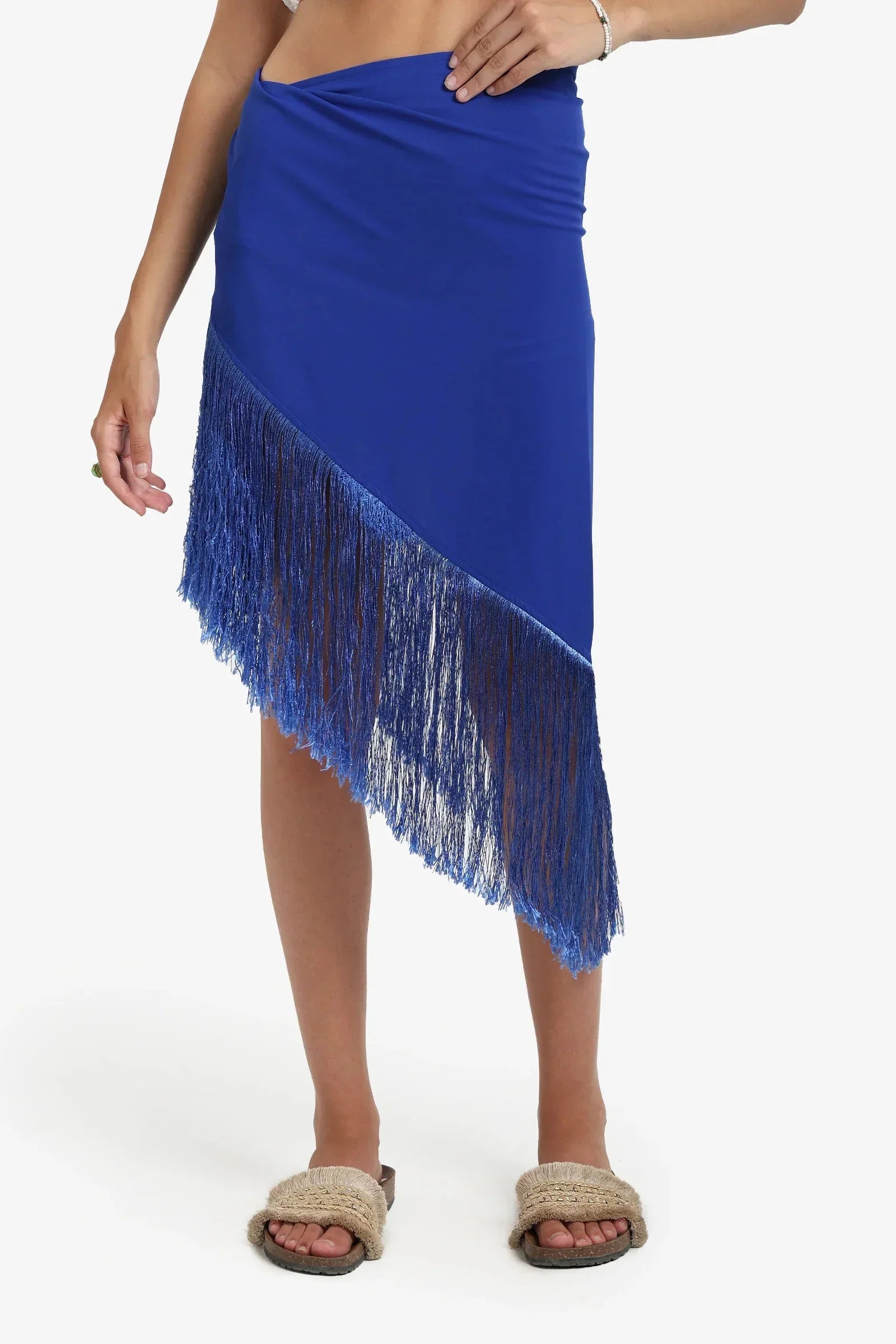 Carina - Fringe Beach Sarong Wrap 4