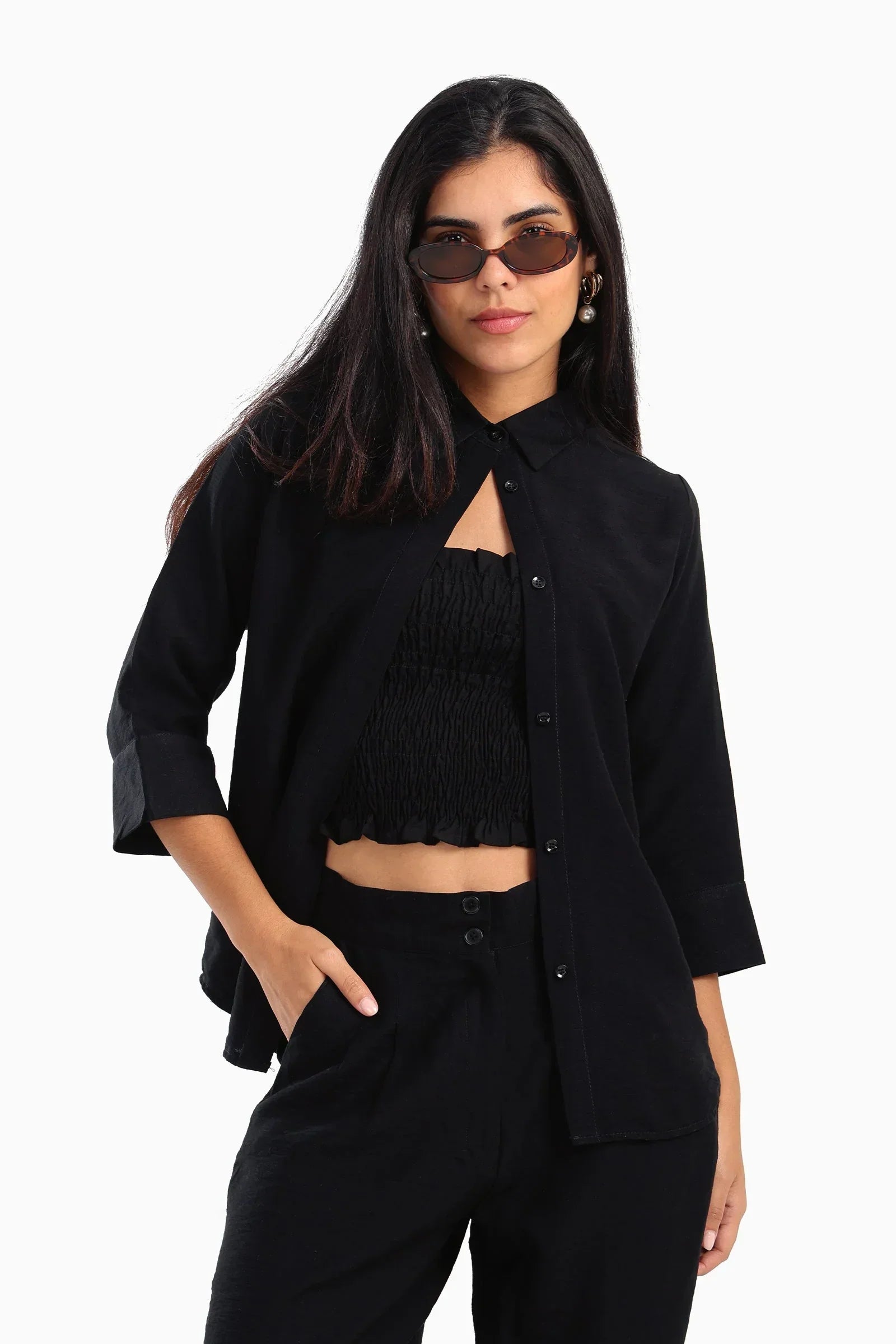 Clue - Shirt with Full Hidden Placket 5